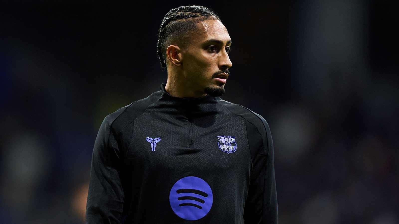 Raphinha is not happy! Barcelona star shows off his trophies and stats in social media storm after missing out on FIFPRO Team of the Year spot