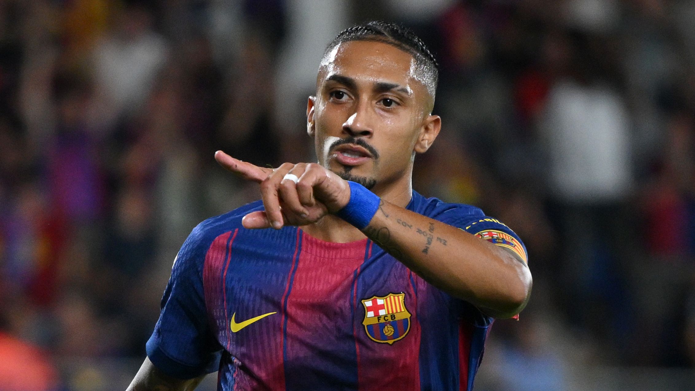 Raphinha is not happy! Barcelona star shows off his trophies and stats in social media storm after missing out on FIFPRO Team of the Year spot