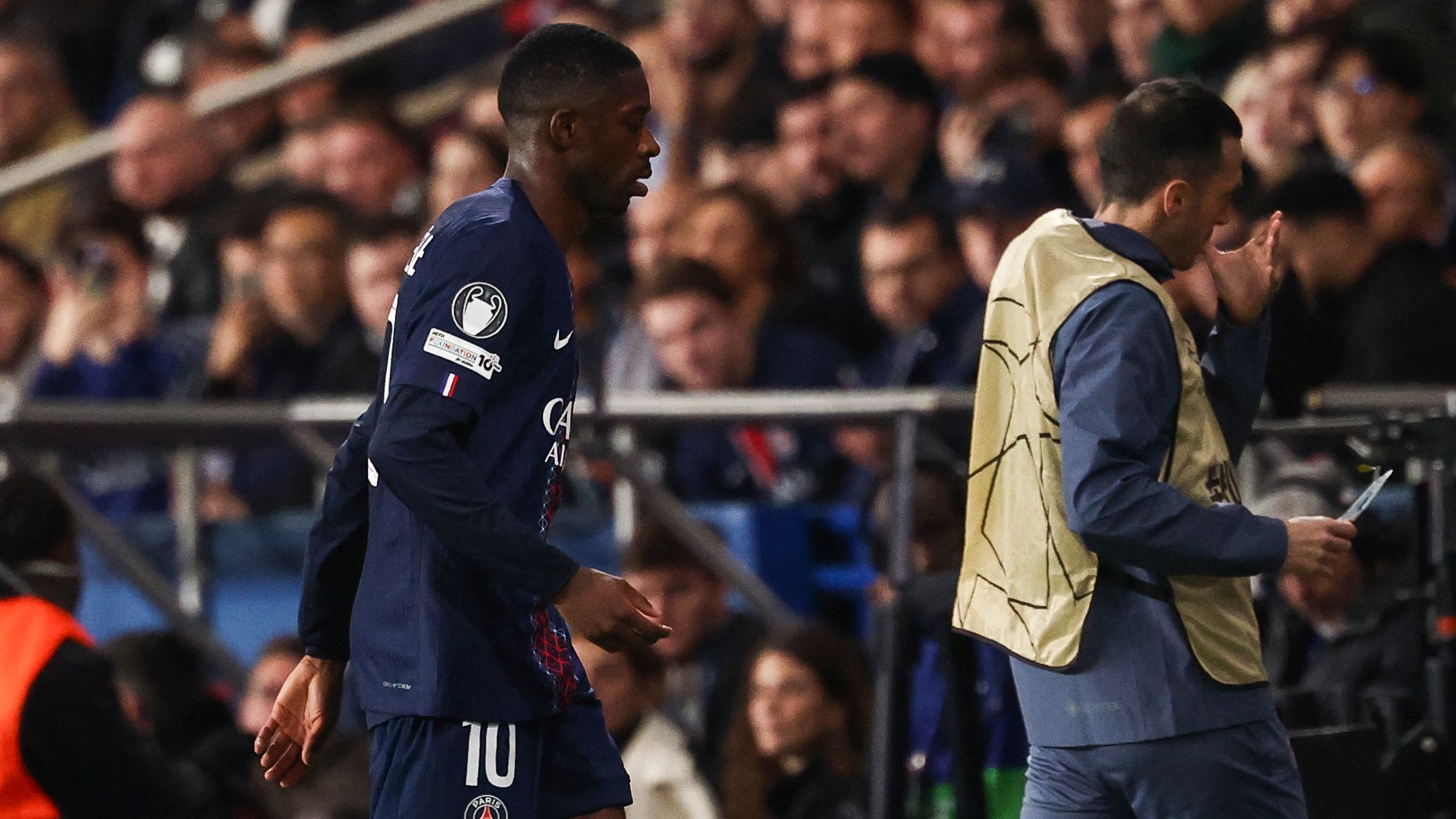 Ousmane Dembele injury leaves Didier Deschamps 'especially sad' but France boss won't 'add fuel to the fire' over PSG dispute