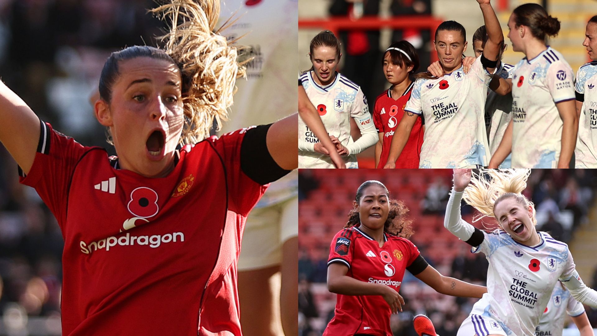 Man Utd women's player ratings vs Aston Villa: Red Devils' unbeaten run comes to a halt as Ella Toone & Jess Park fall short in blow to WSL title hopes