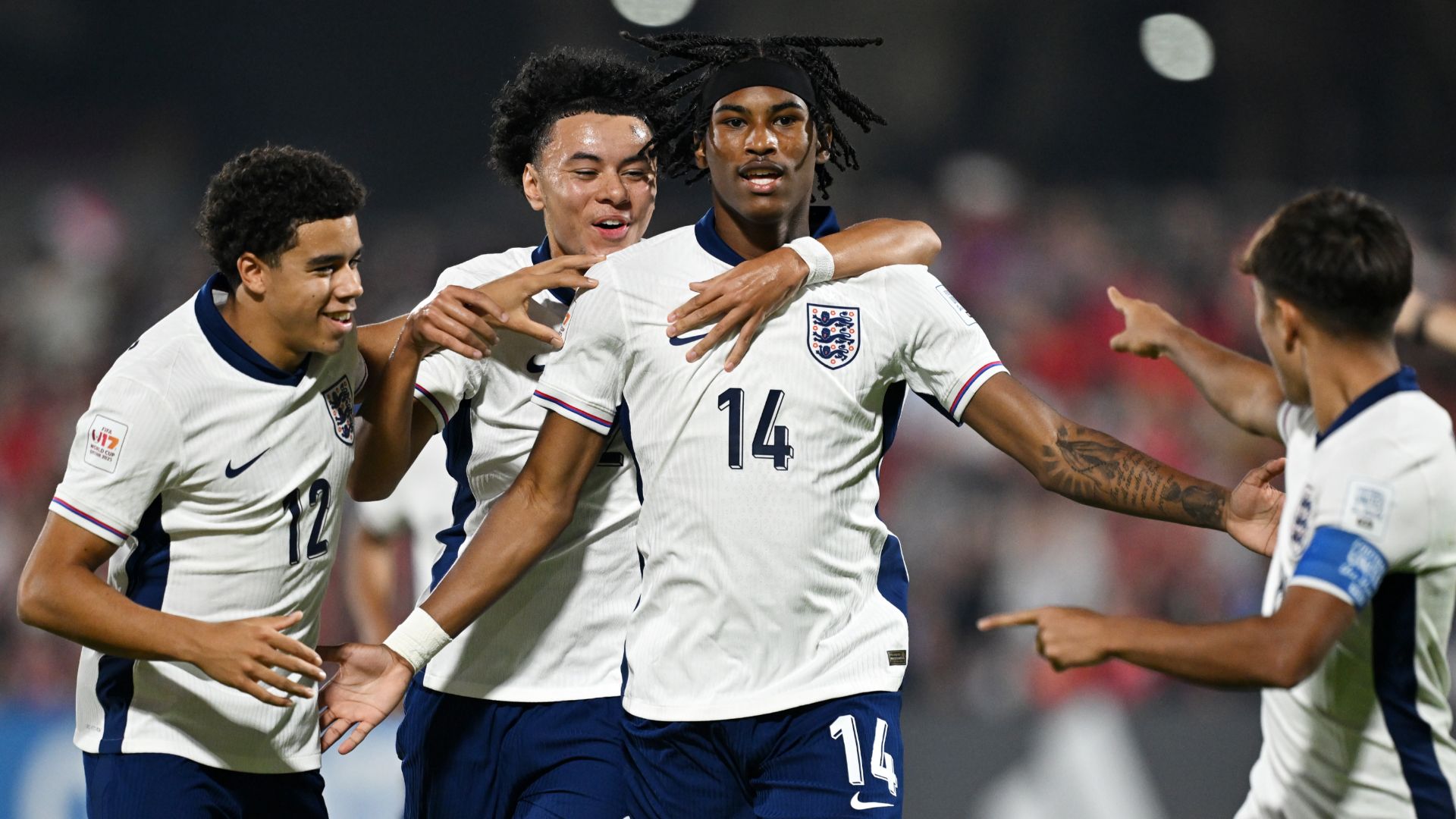 Emile Heskey's son Reigan overtakes Phil Foden & Jadon Sancho with heroics for England Under-17s at World Cup