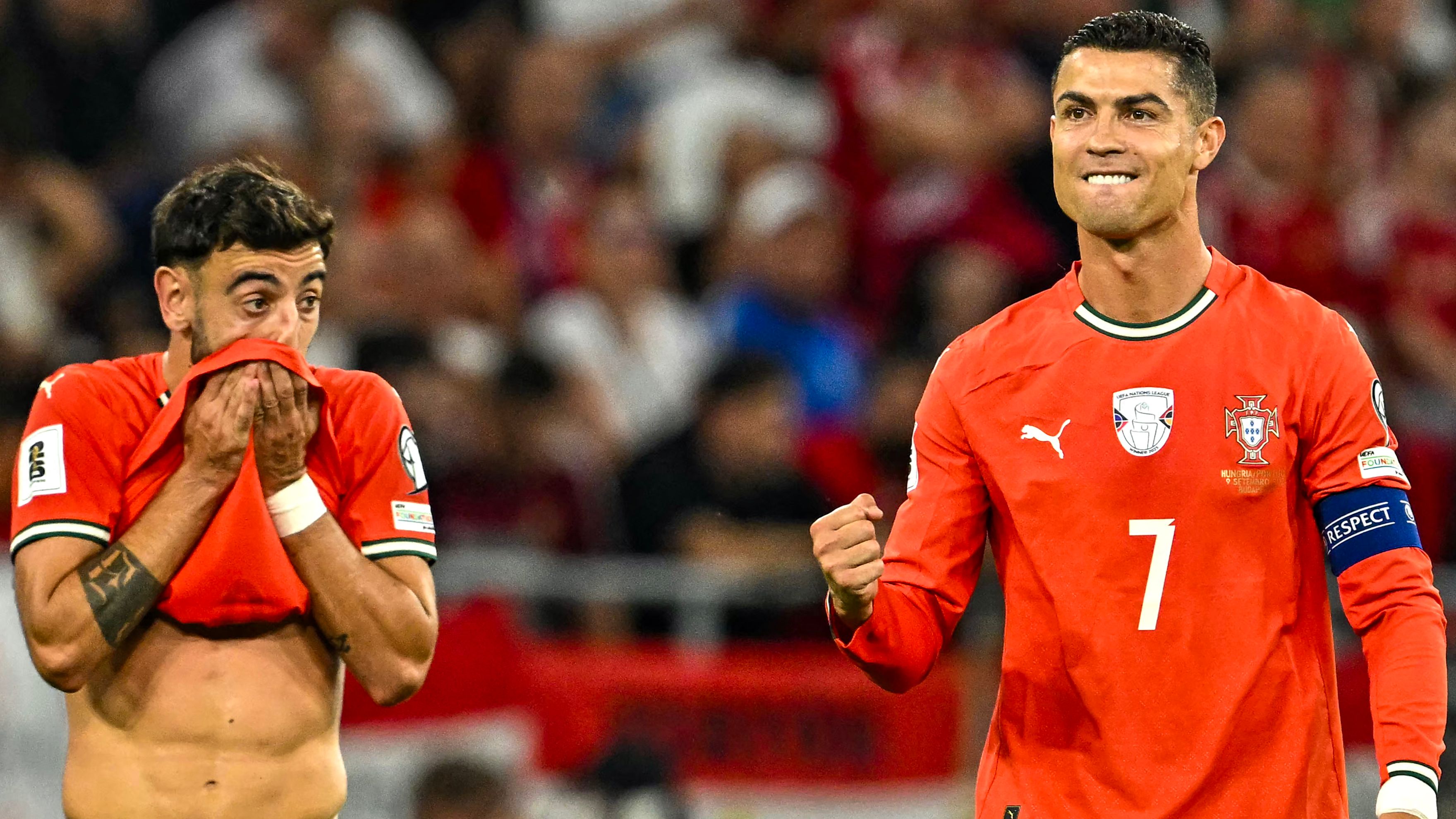 'All together today and forever!' - Cristiano Ronaldo sends message of support to Portugal team-mates after being sent home from international duty due to suspension