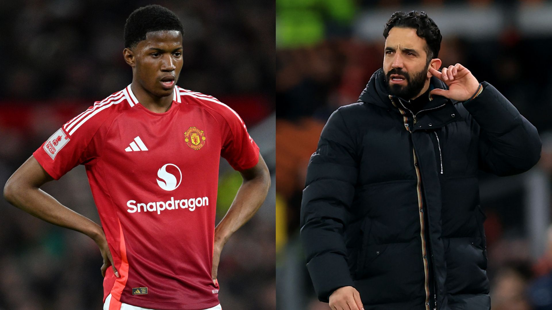 Ruben Amorim admits highly-rated Chido Obi was given Man Utd breakthrough 'too soon' & fires warning to academy players as Carrington graduates are overlooked