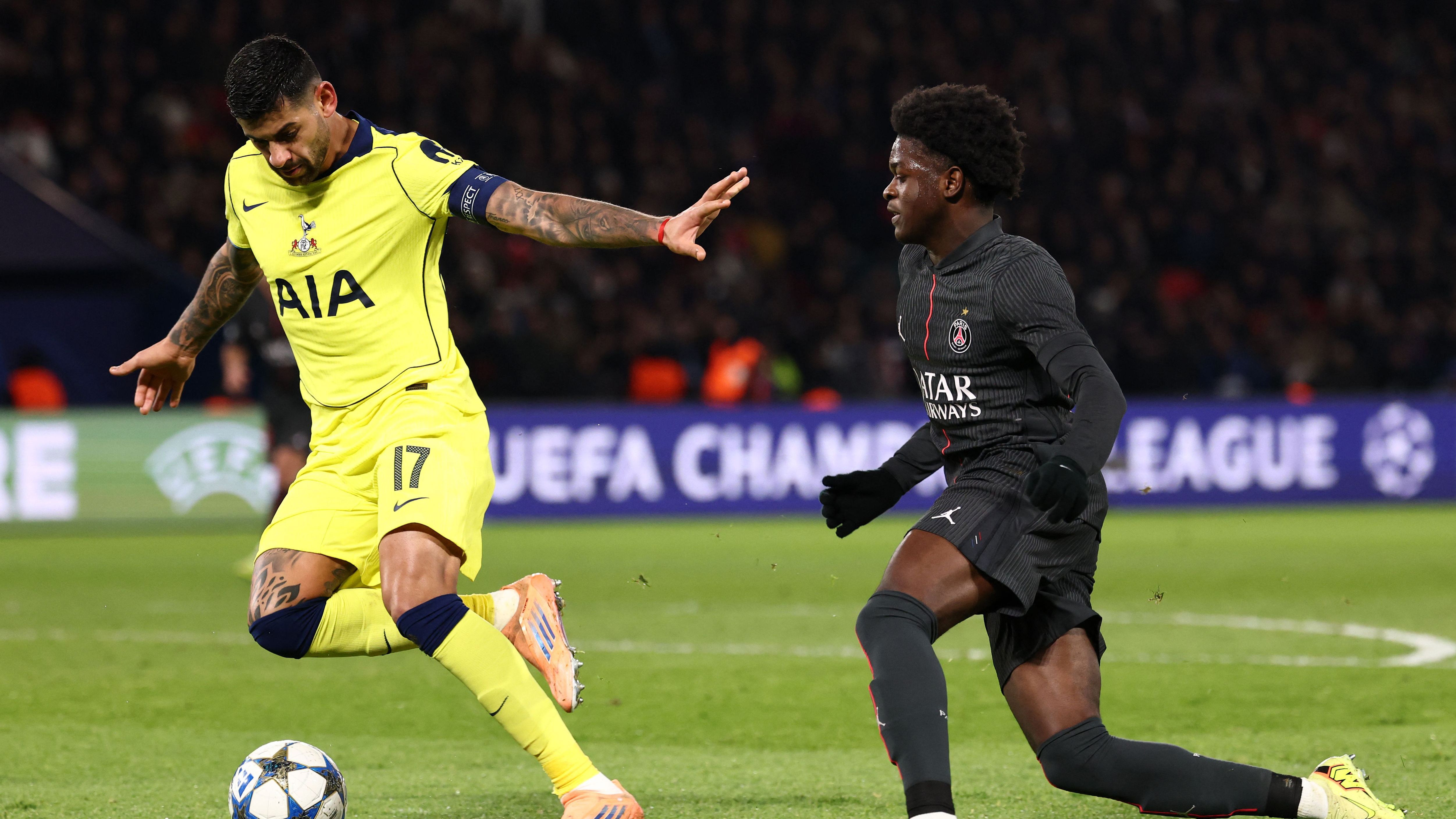 Luis Enrique hails PSG's 'sensational' 18-year-old after 'fearless' Champions League debut in win against Tottenham