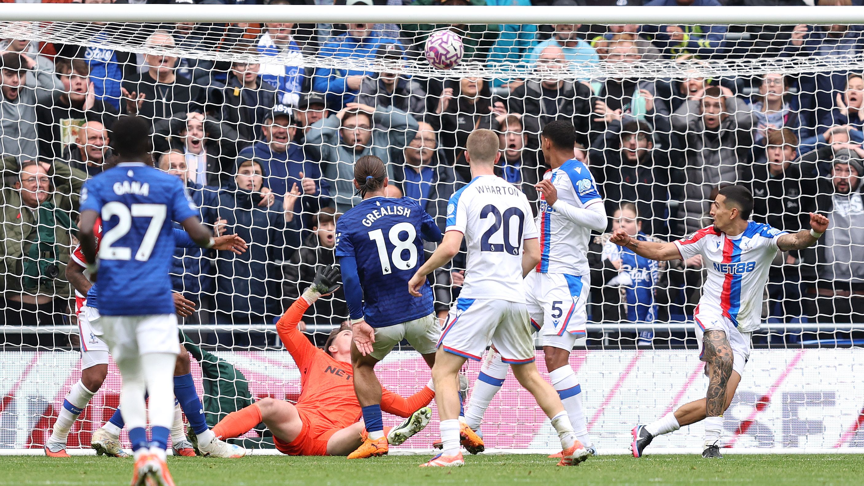 'What a finish man!' - New Everton hero Jack Grealish cheekily lauds his comical late winner against Crystal Palace with tongue-in-cheek message