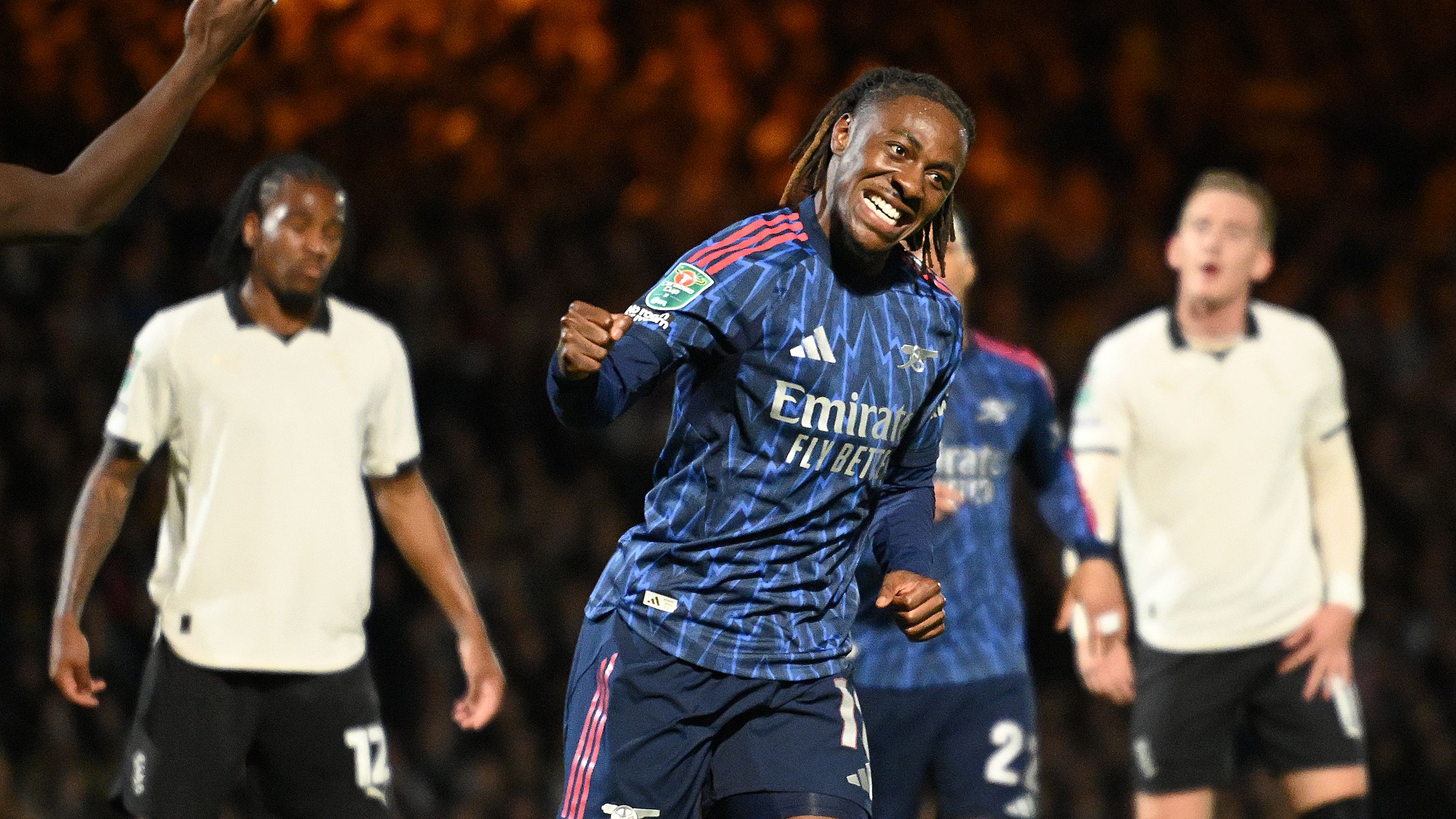 VIDEO: Eberechi Eze christened as 'Snake Hips' by former team-mate as reason why so many footballers 'love' Arsenal's newest hero revealed