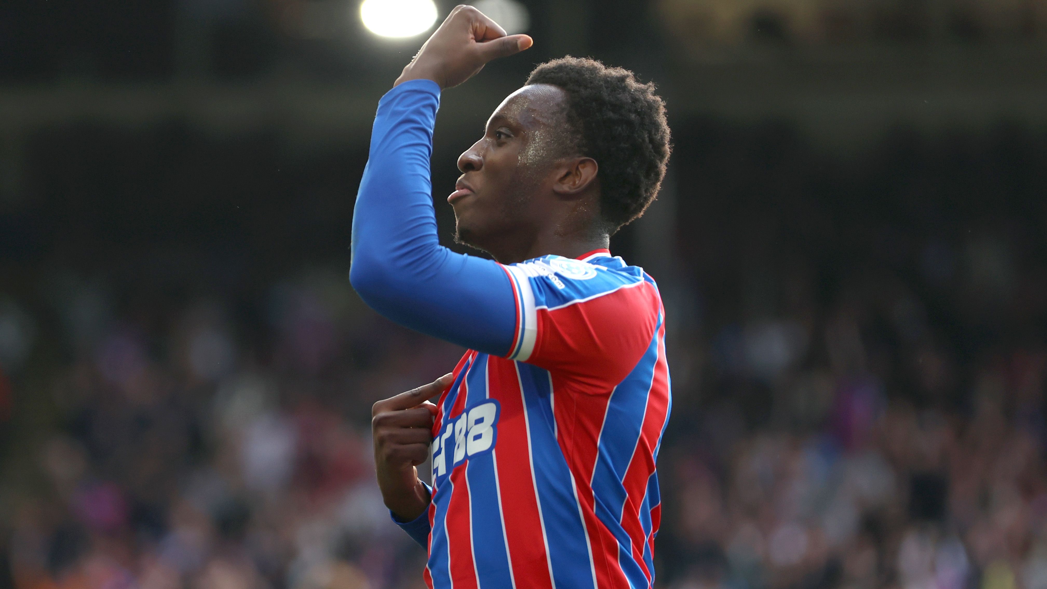 Eddie Nketiah receives 'thank you messages' from Arsenal after downing title rivals Liverpool with Crystal Palace