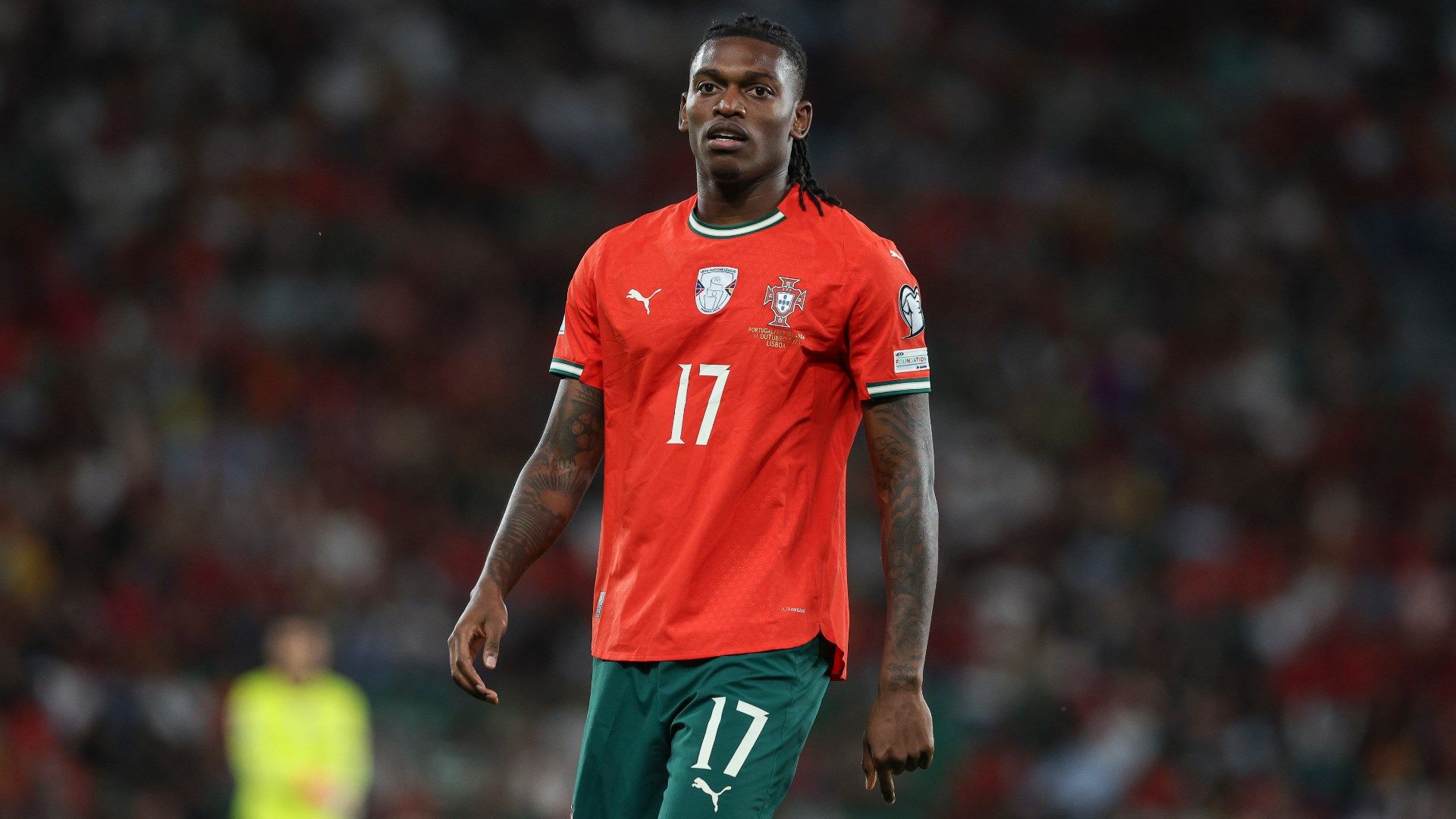 Rafael Leao suffers another injury blow as Roberto Martinez dismisses AC Milan star from Portugal squad