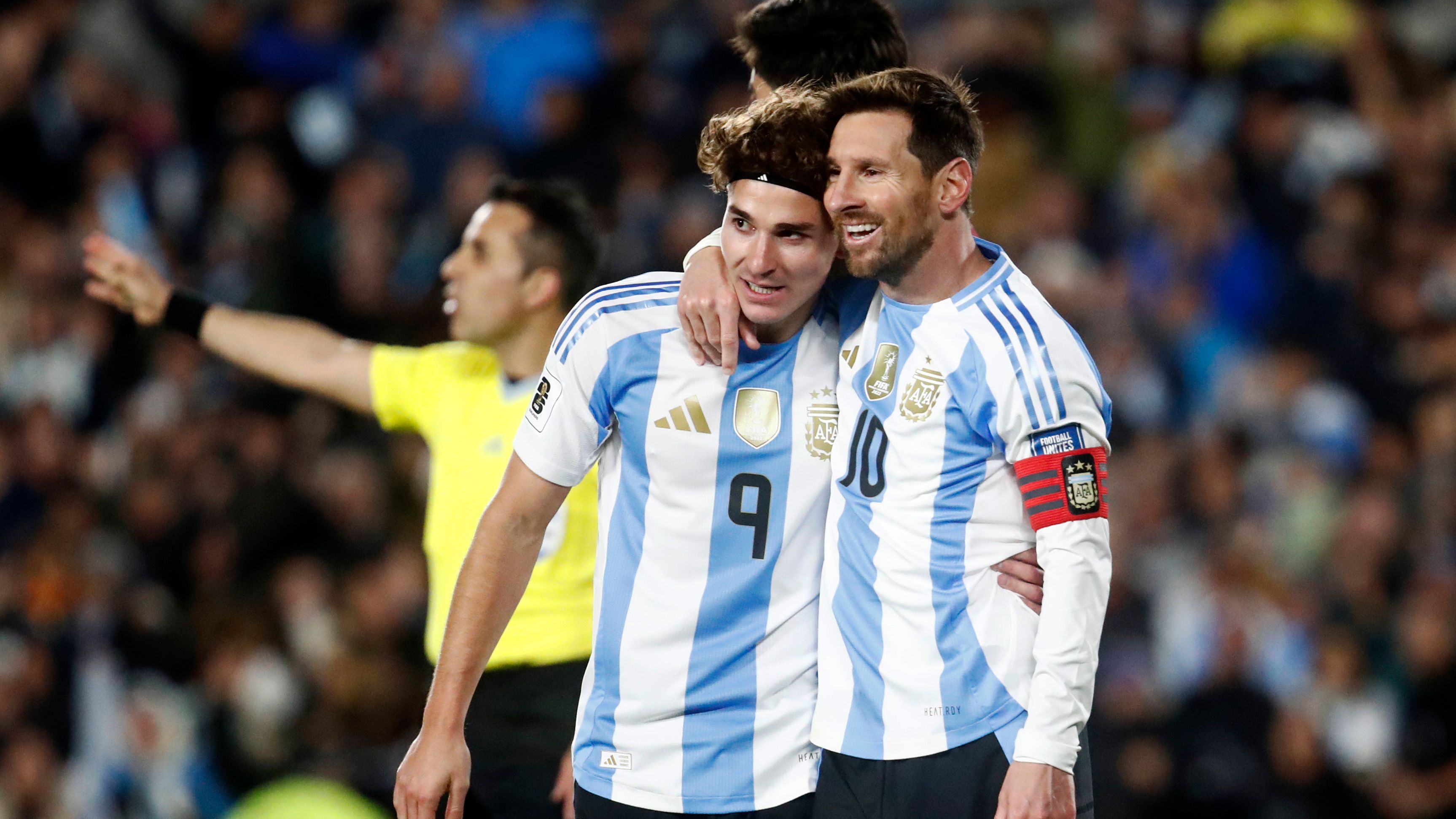 Lionel Scaloni denies 'impossible' talk of attacker switching to Italy as World Cup winning coach hails him as Argentina's 'future'