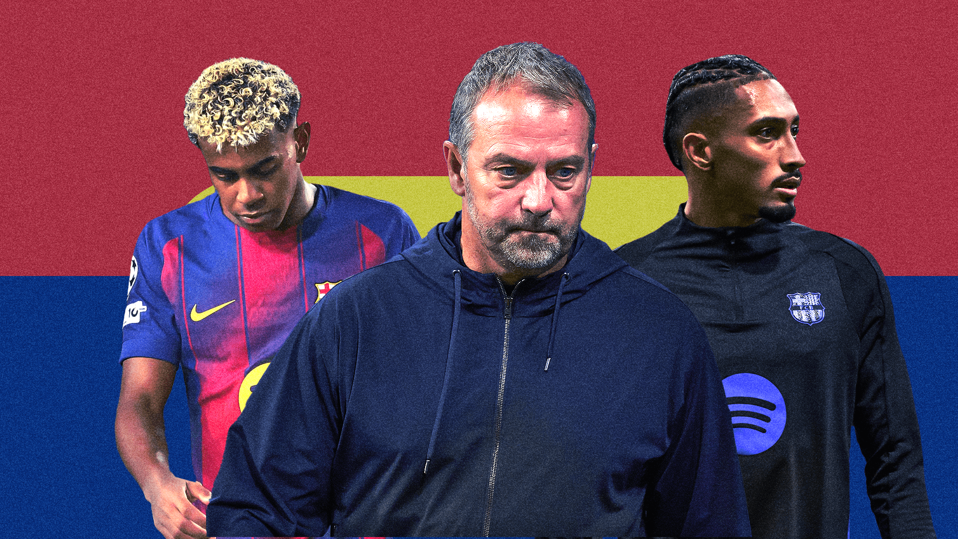 Lamine Yamal and Marcus Rashford show off Barcelona's special Clasico kit with Ed Sheeran logo ahead of La Liga clash with Real Madrid