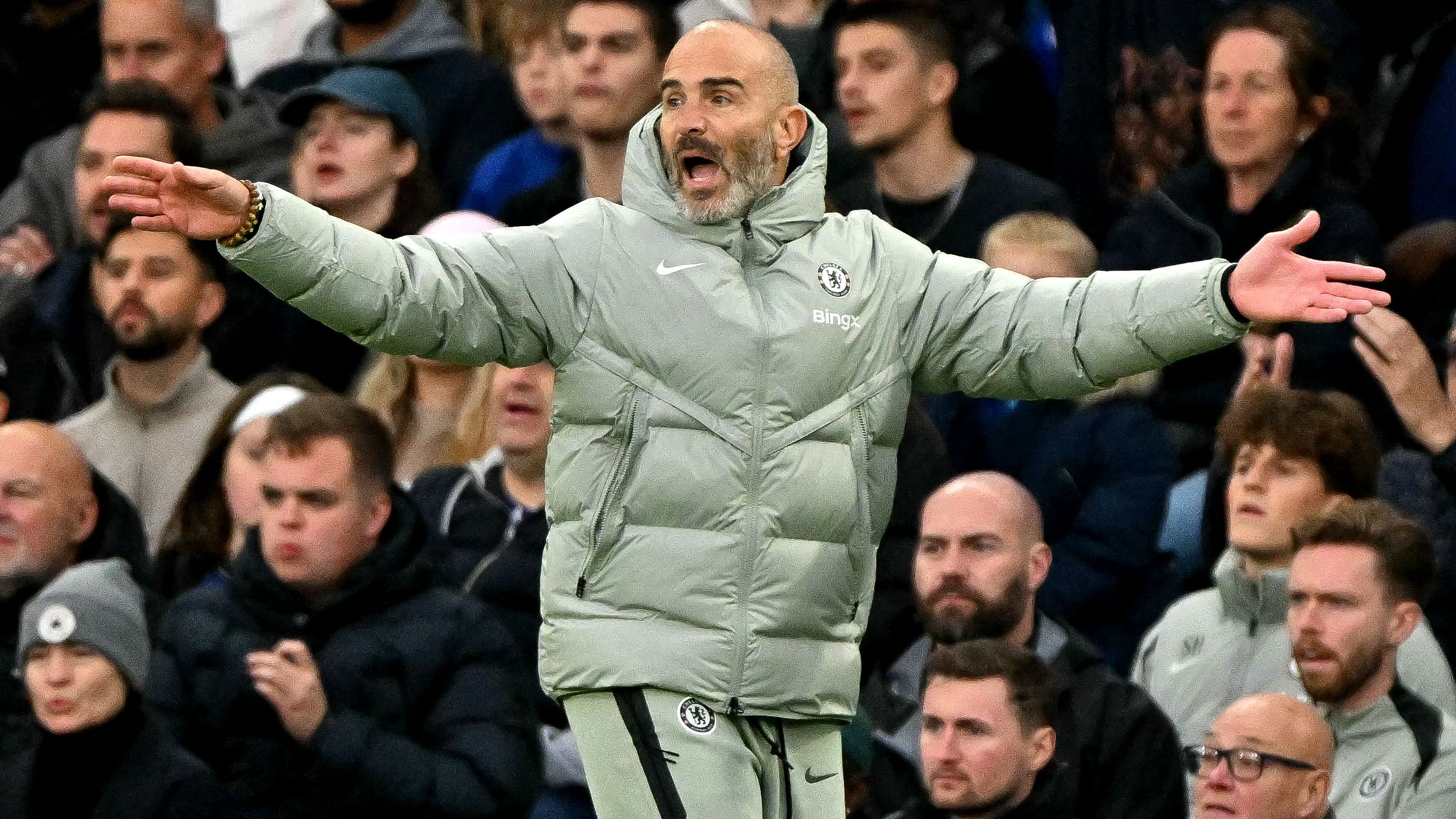 Chelsea boss Enzo Maresca learns punishment after red card for wild Jose Mourinho-esque touchline sprint celebration following Estevao's last-minute winner against Liverpool