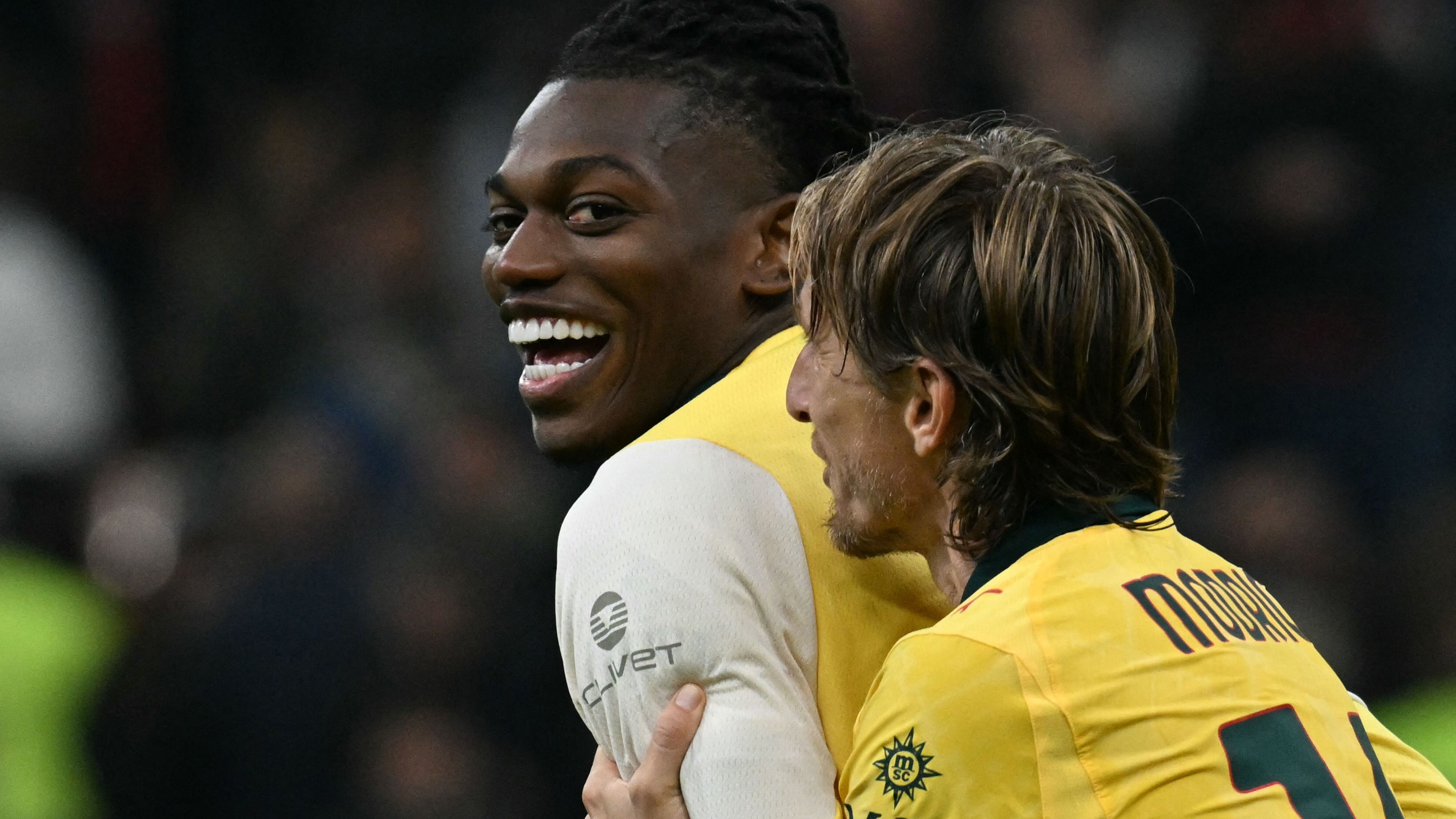 Luka Modric 'hugged and said he wants to help me' - Rafael Leao eager to 'grow' and take AC Milan to next step with ex-Real Madrid star