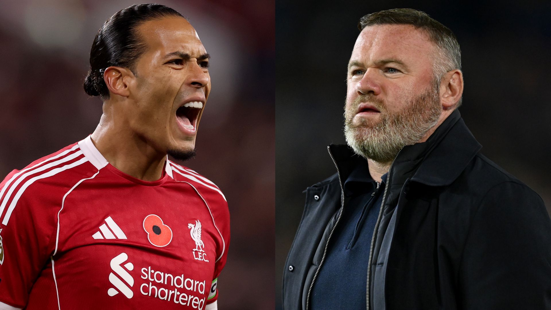 'If he's honest with himself...' - Wayne Rooney doubles down on Virgil van Dijk criticism after Liverpool star's 'lazy' snipe