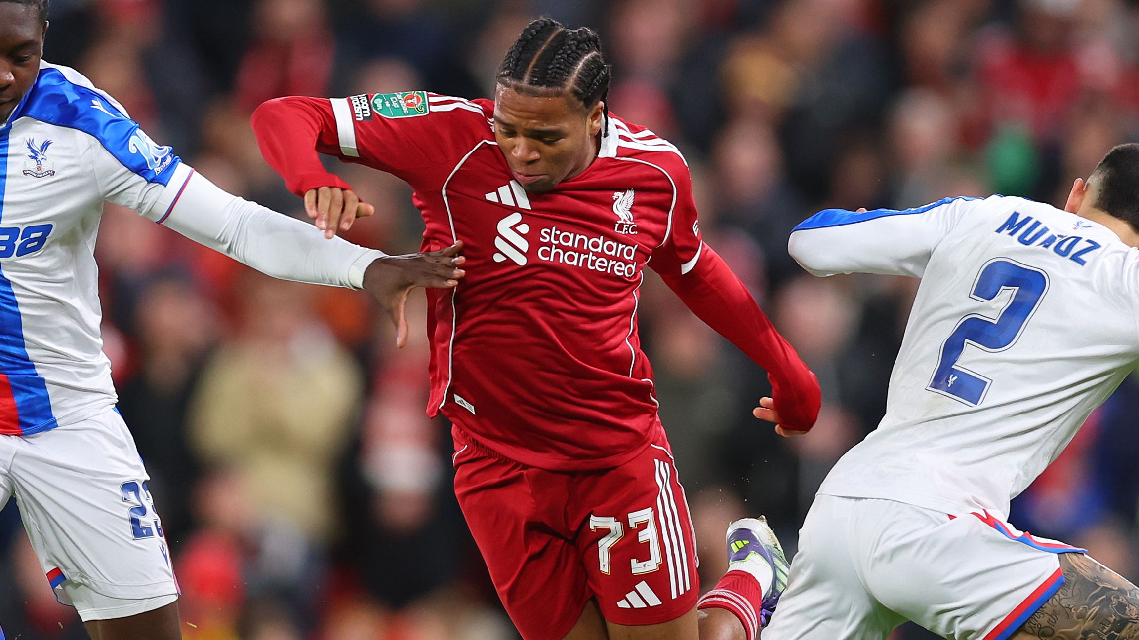 Liverpool player ratings vs Crystal Palace: What was Arne Slot thinking?! Selection gamble backfires as Reds' reserves crash out of Carabao Cup