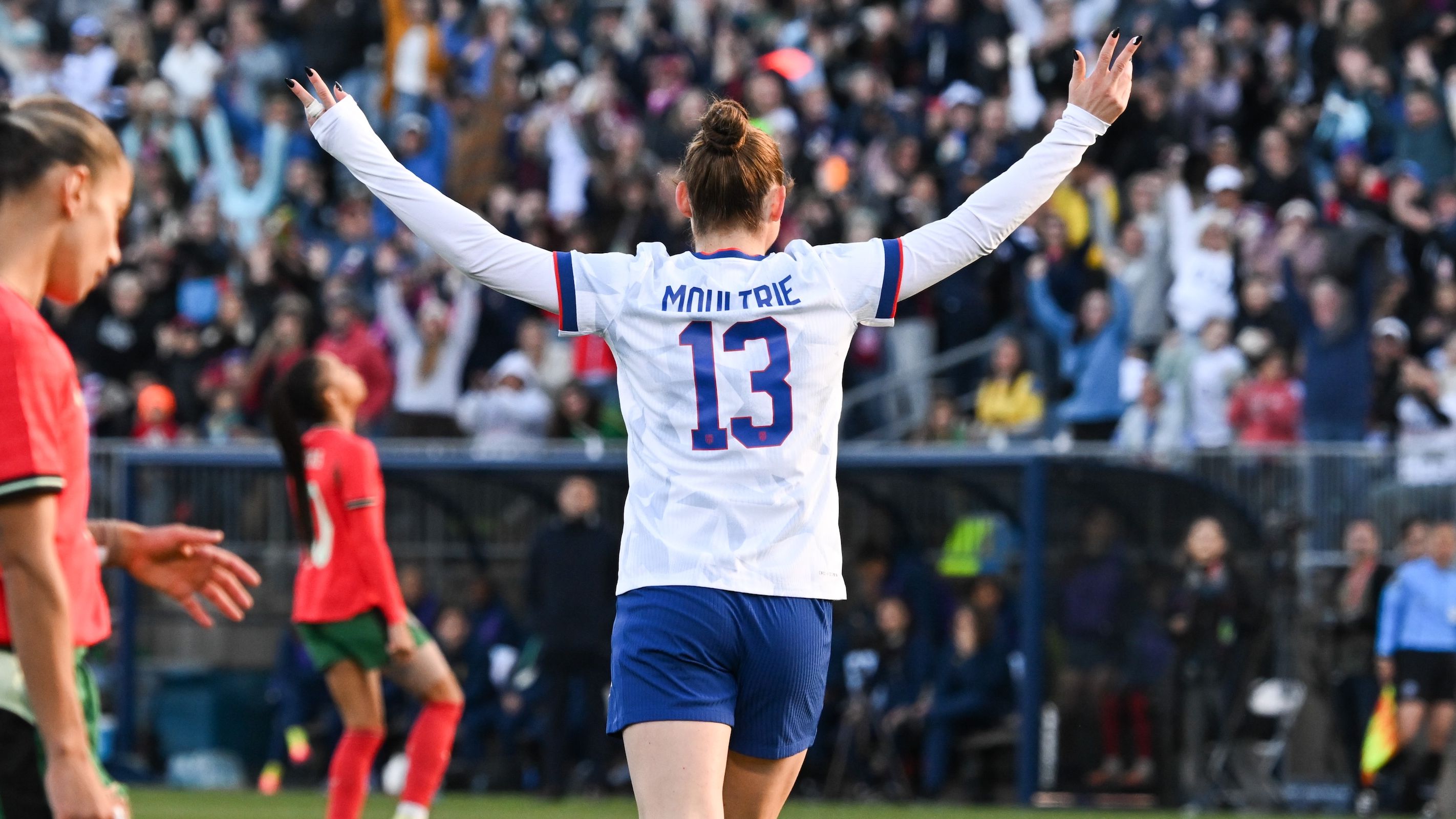 'She's a goal threat' - Still just 20 after turning professional at 13, Portland Thorns midfielder Olivia Moultrie adds danger to Emma Hayes' USWNT attack