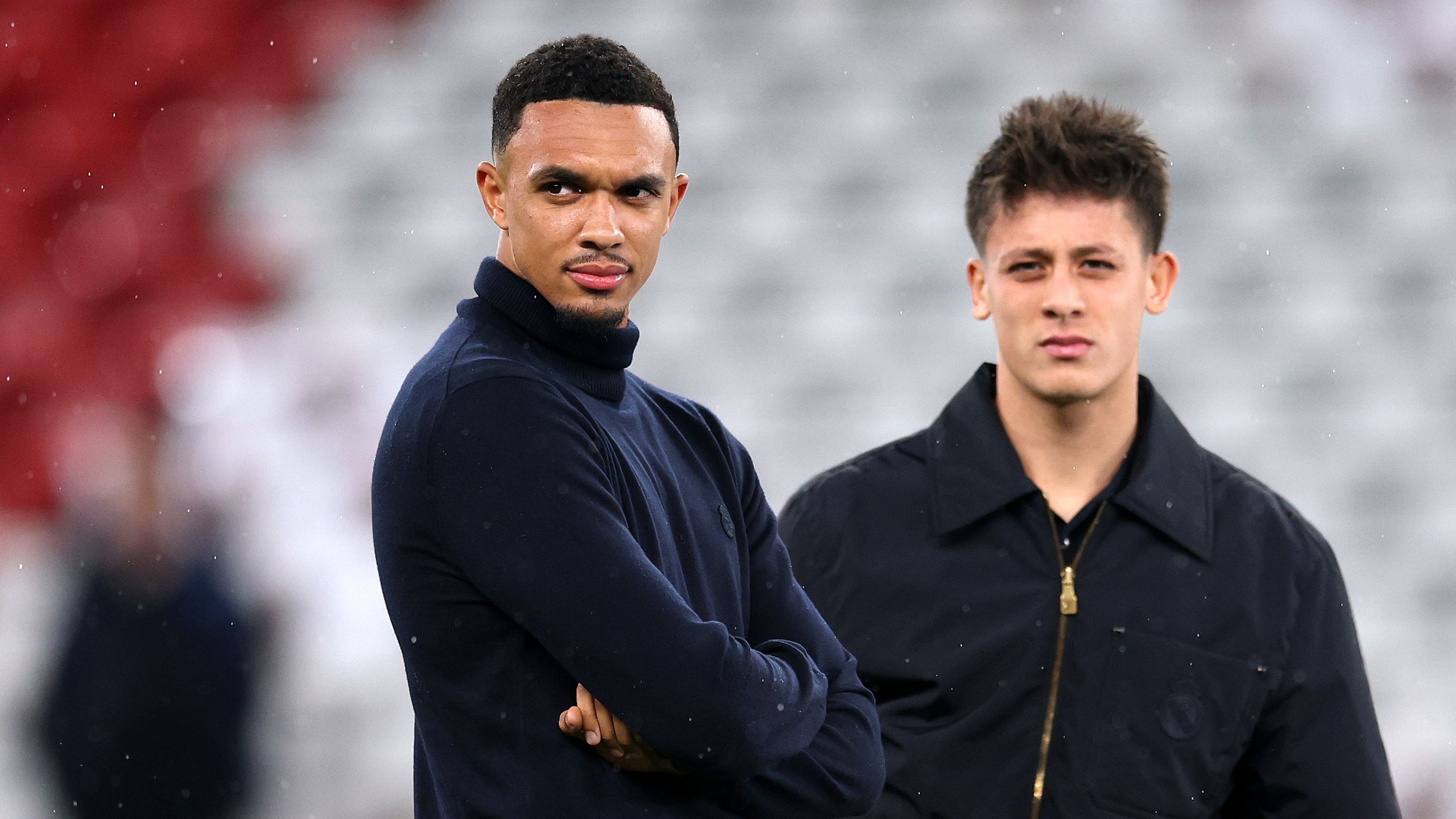 VIDEO: Trent Alexander-Arnold spotted laughing off boos as ex-Liverpool man is given hostile reception on return to Anfield with Real Madrid