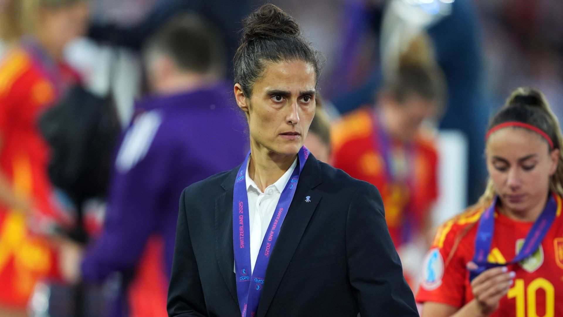 A new coach for Spain? Montse Tome admits her future still in the air after Euro 2025 final defeat against England