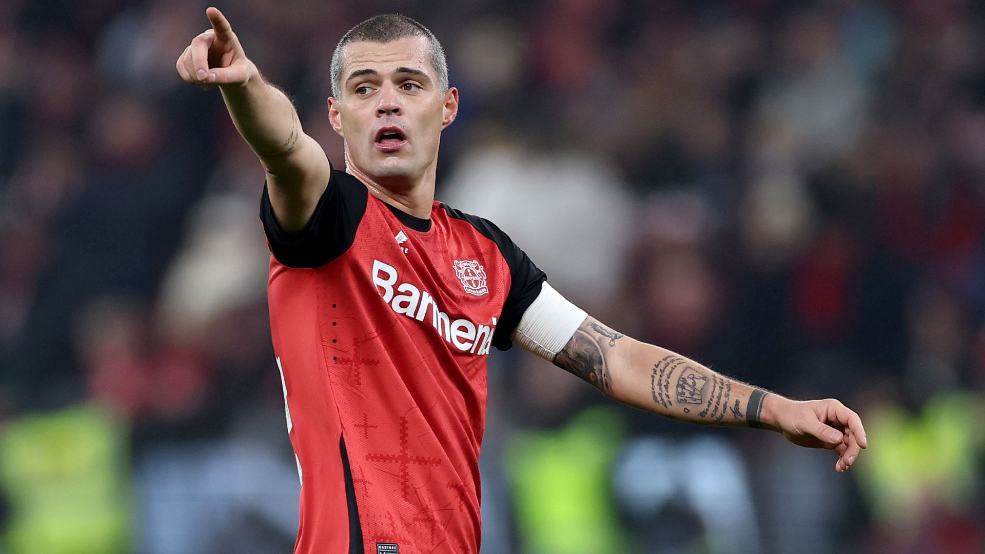 Granit Xhaka move back on! Sunderland switch still possible as Bayer Leverkusen set asking price despite Erik ten Hag's furious denial