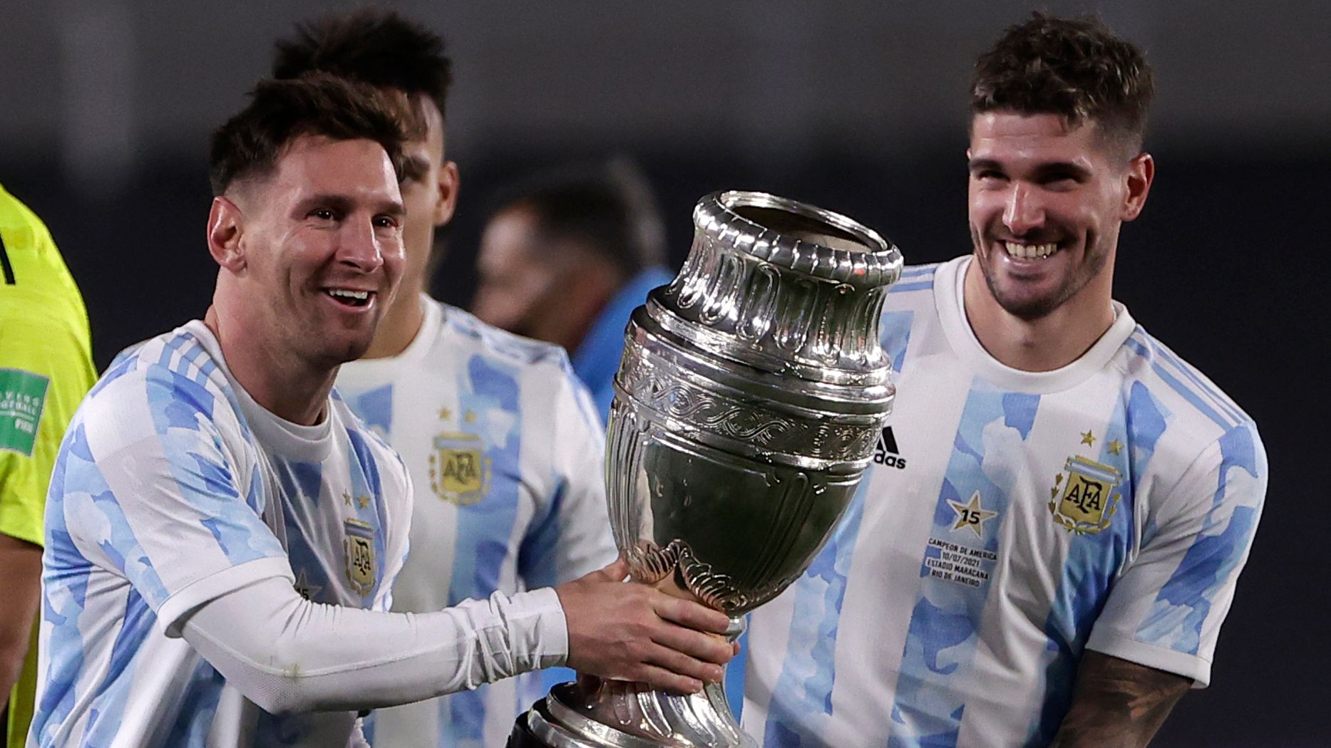 Rodrigo De Paul explains how Lionel Messi 'creates discipline without saying a word' as Argentina midfielder drops hint about linking up with Inter Miami superstar in MLS