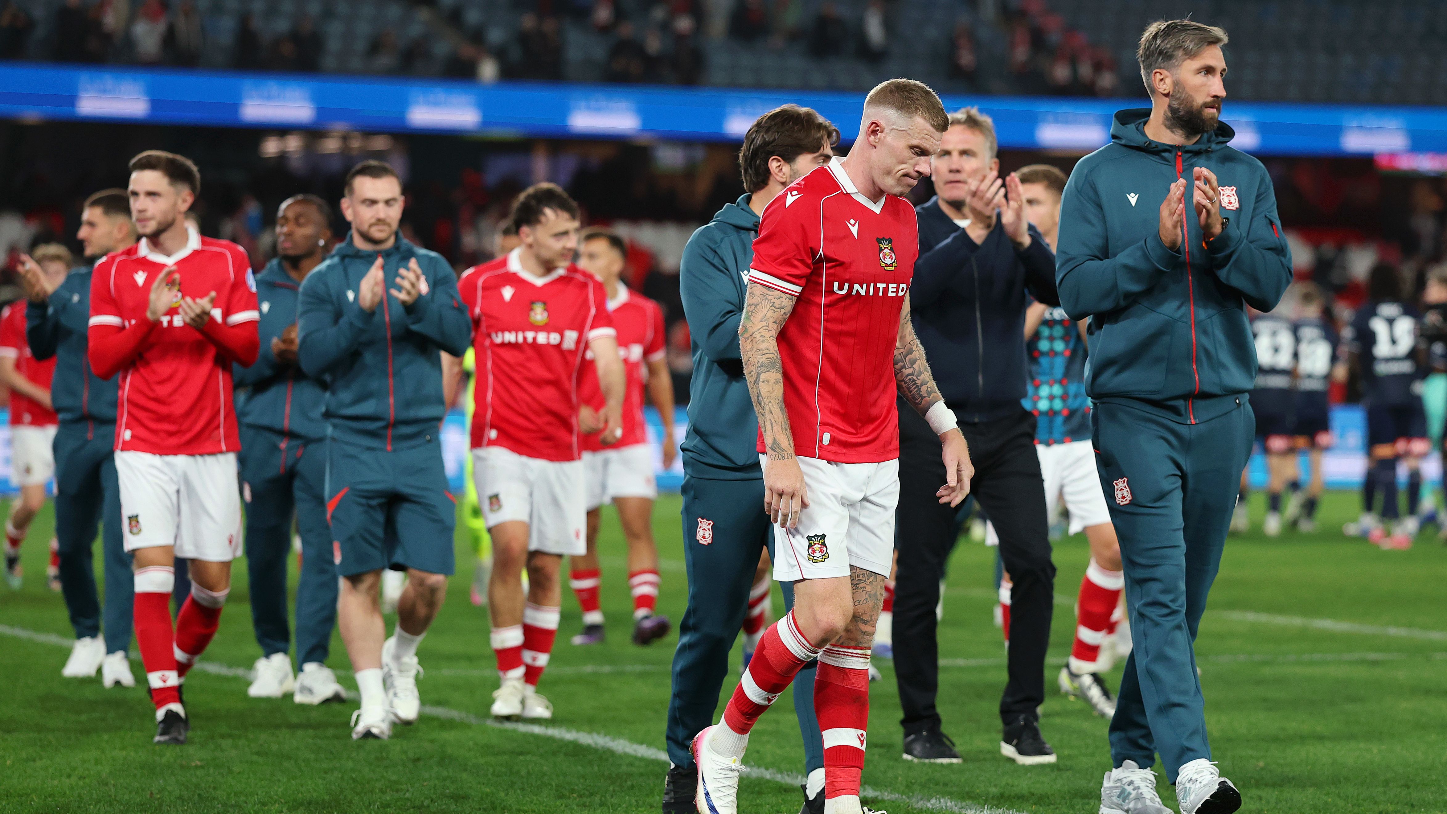 Ryan Reynolds & Rob McElhenney warned it will be an 'enormous ask' for Wrexham to compete at top end of Championship as more 'realistic' goal outlined