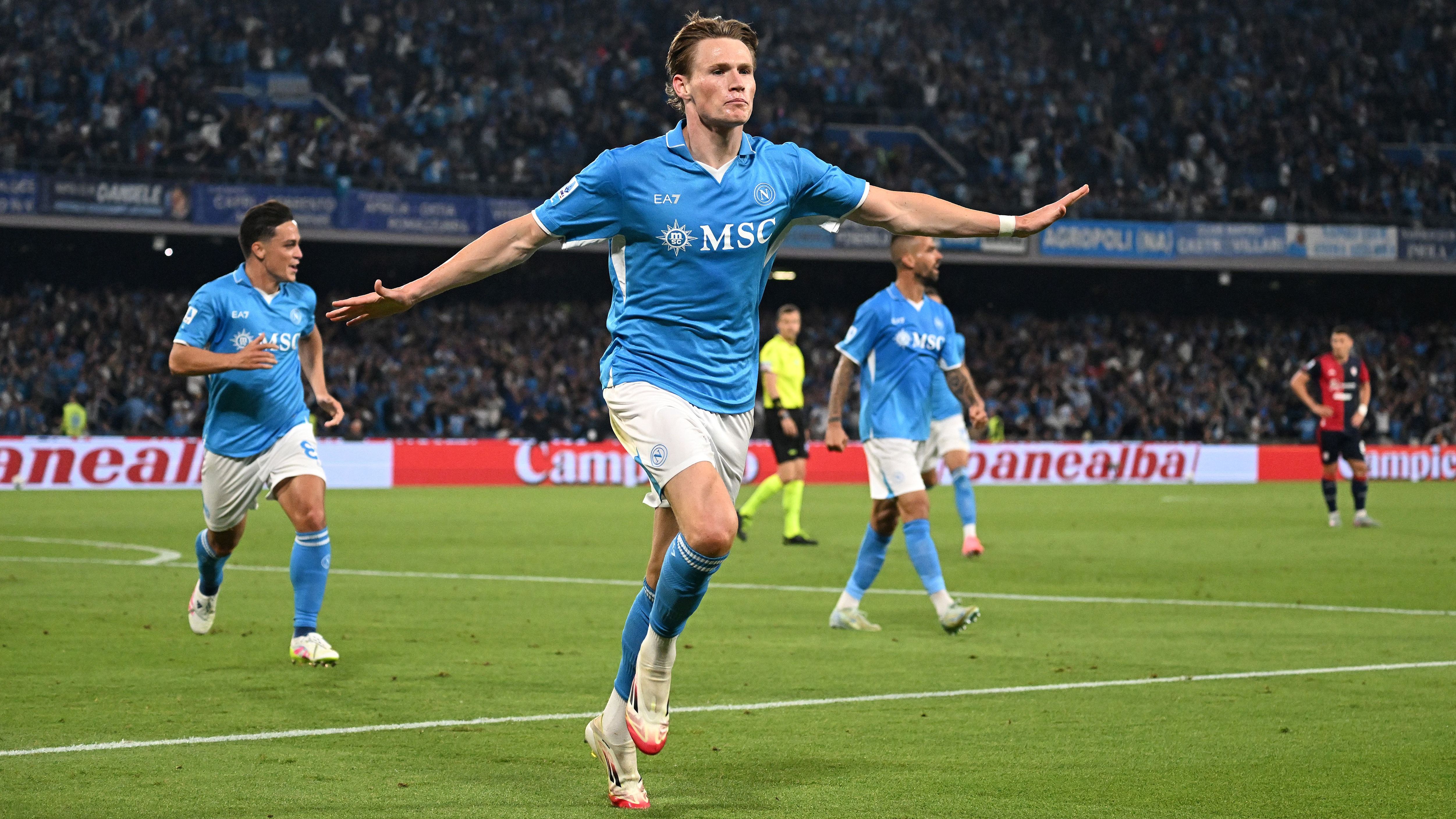 ‘Best moment of my career’ - Napoli title success trumps Man Utd trophy-winning memories for Scott McTominay