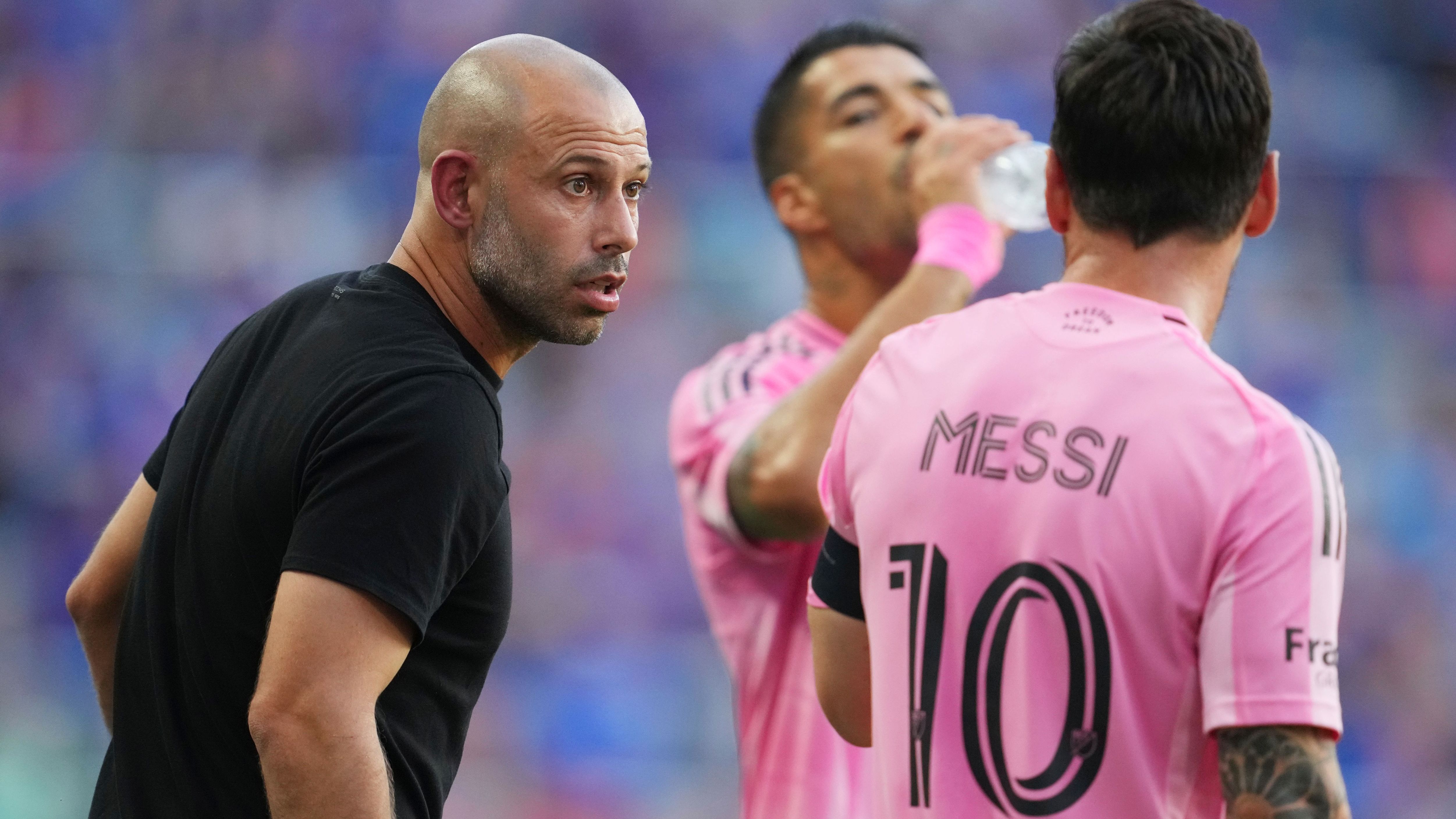 'We are very privileged to witness this up close' - Inter Miami's Javier Mascherano compares Lionel Messi to Michael Jordan and Rafael Nadal after sixth brace in seven games