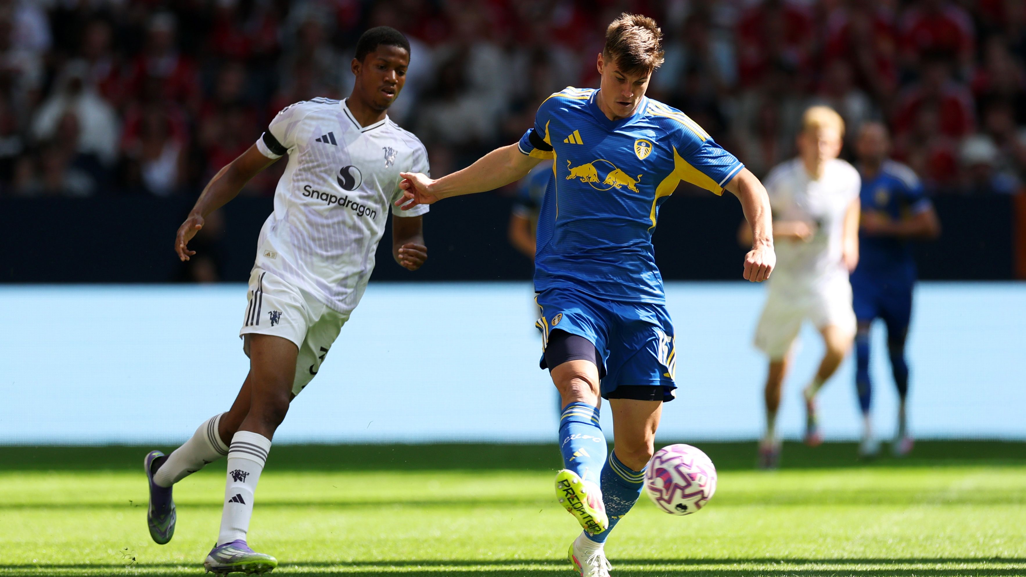 Man Utd need some Bryan Mbeumo magic! Matheus Cunha debuts as Ruben Amorim's side toil in drab friendly draw with Leeds