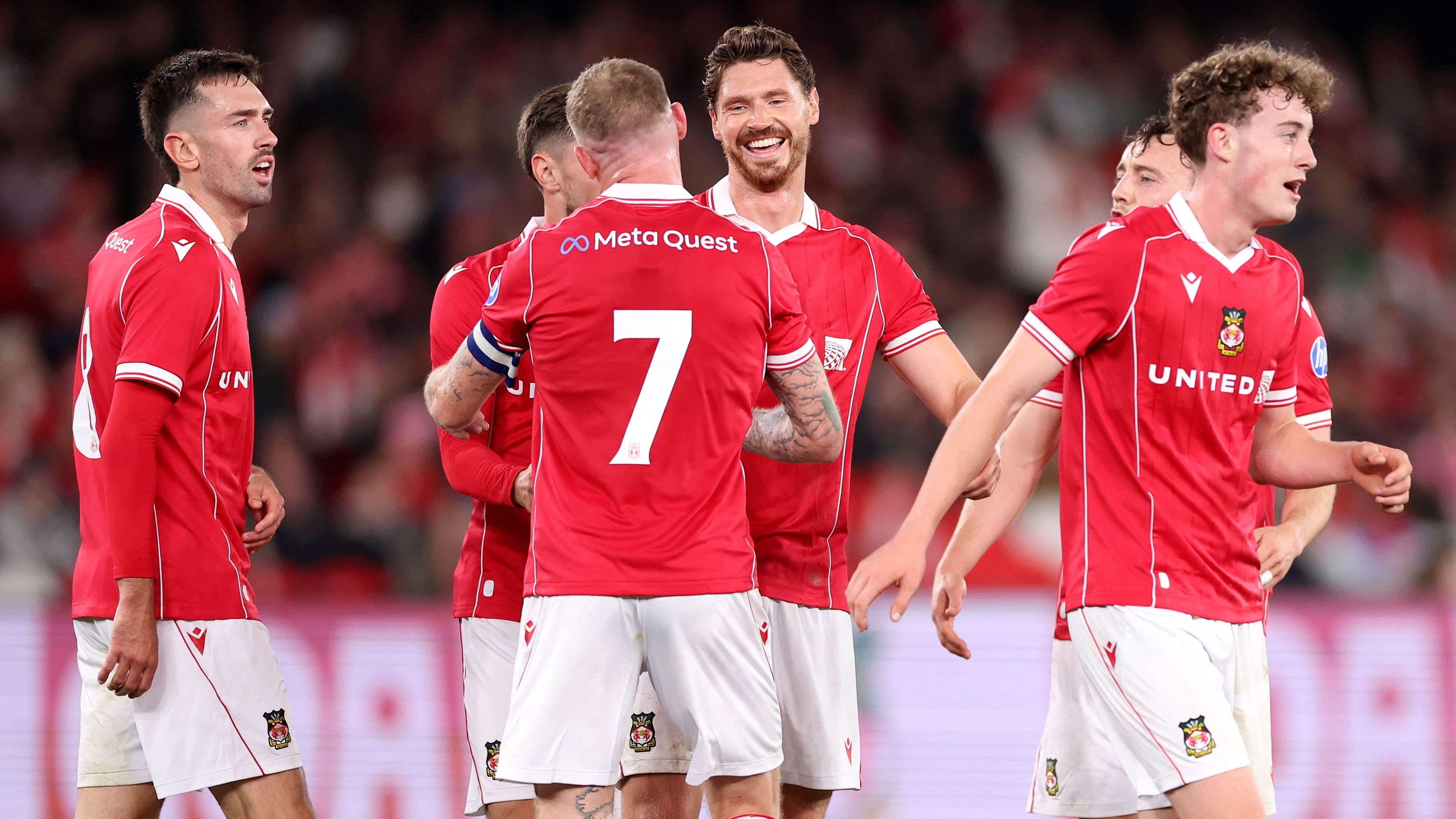 Wrexham’s rivals told when ‘they should be worried’ about a record-extending fourth successive promotion as Ryan Reynolds & Rob McElhenney take aim at the Premier League