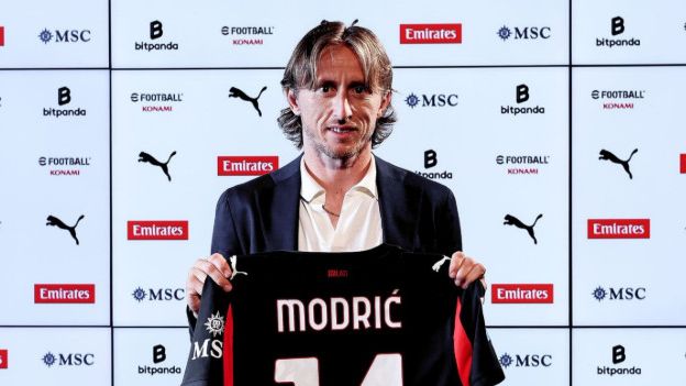 'Champion' Luka Modric will be key for AC Milan goals as Massimiliano Allegri opens up on positive side of missing out on Champions League