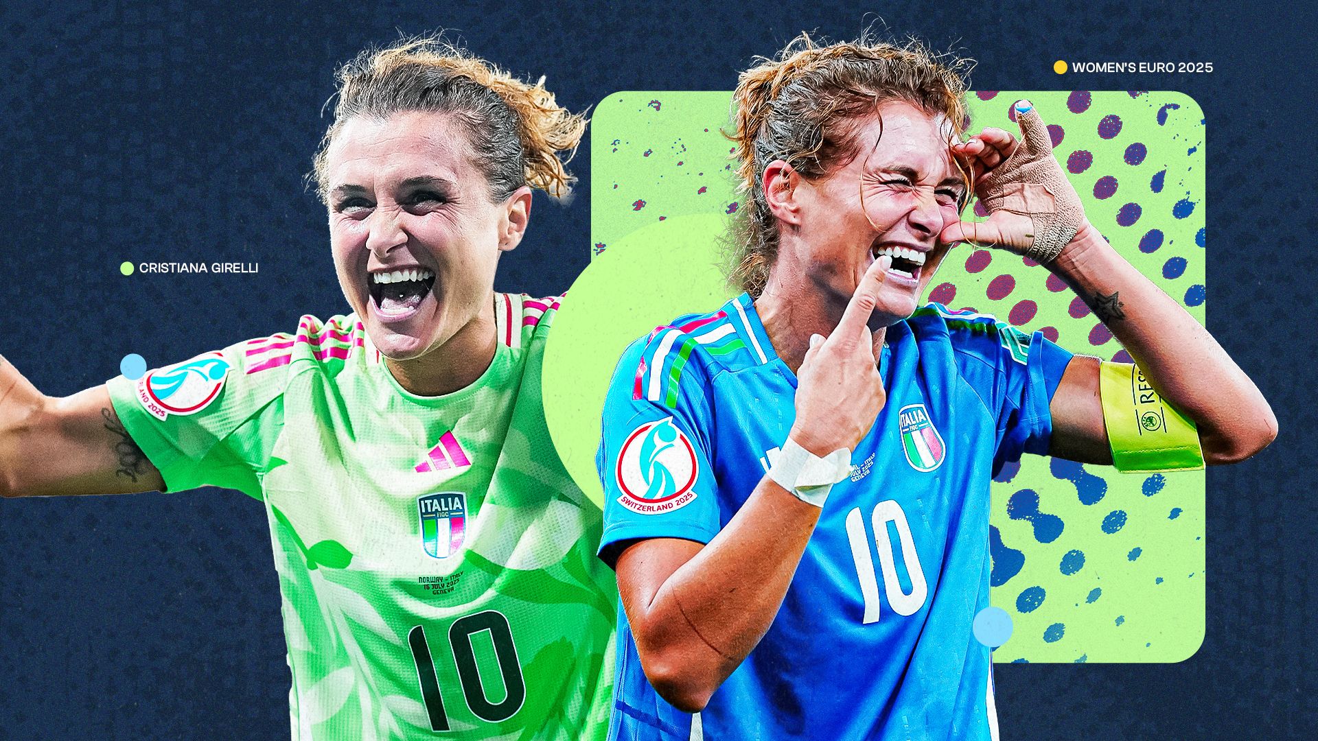 Cristiana Girelli: Italy's revitalised veteran out to end Lionesses Euro 2025 dream in England semi-final