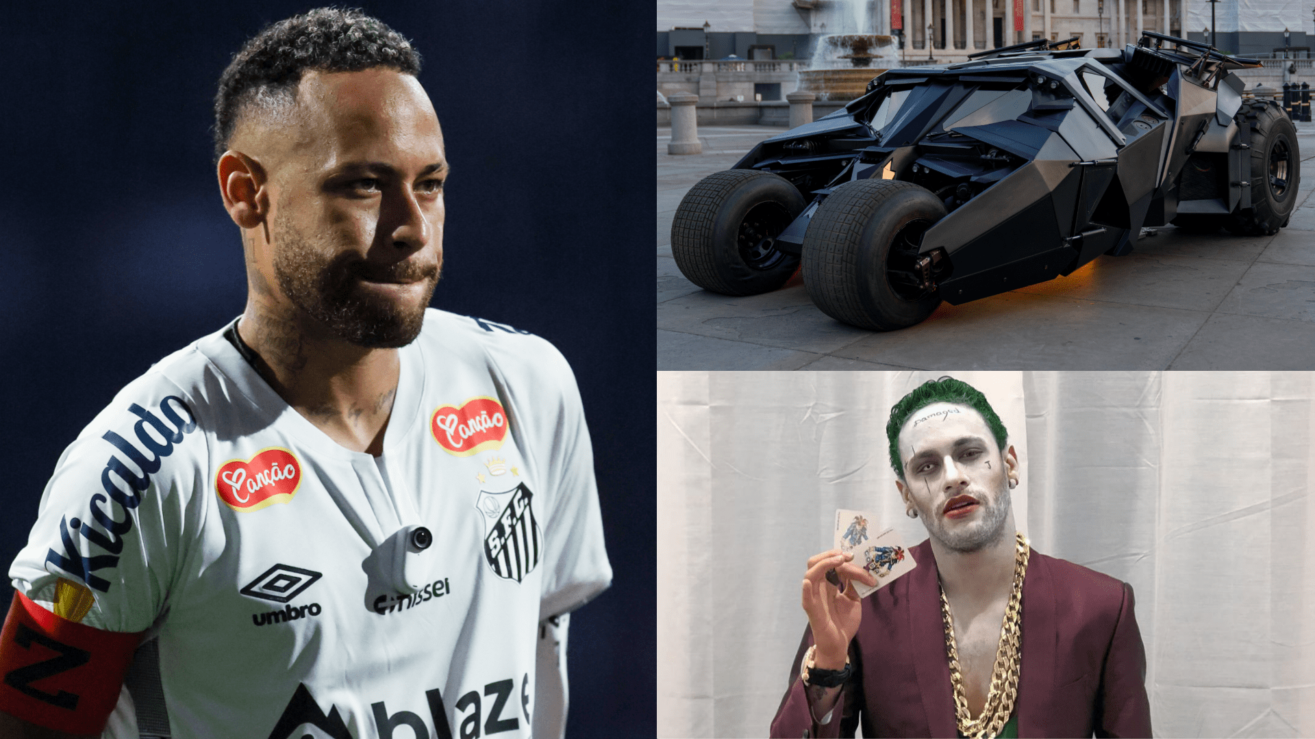 Neymar splashes $1.8 MILLION on iconic Batmobile from Christopher Nolan movie trilogy complete with V8 engine & flamethrower - but Santos star won't be allowed to drive it