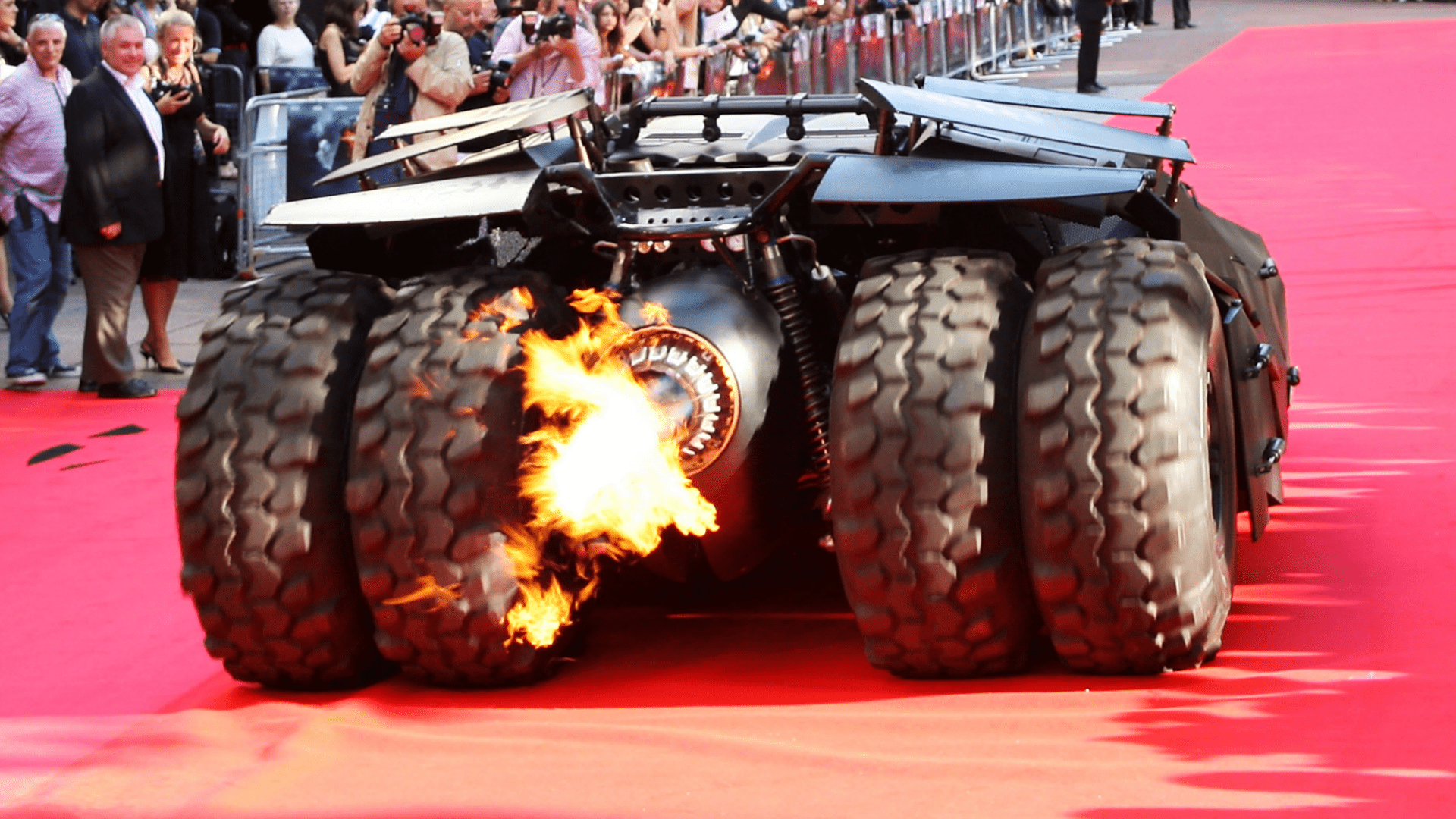 Neymar splashes $1.8 MILLION on iconic Batmobile from Christopher Nolan movie trilogy complete with V8 engine & flamethrower - but Santos star won't be allowed to drive it