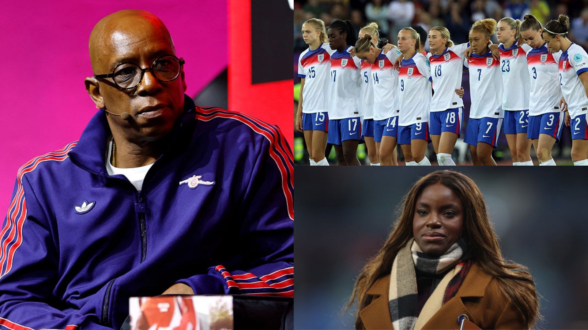 Ian Wright is back! Arsenal legend to cover Lionesses on ITV for first time since Eni Aluko row as USWNT boss Emma Hayes also joins panel for Euro 2025 semi-final clash vs Italy