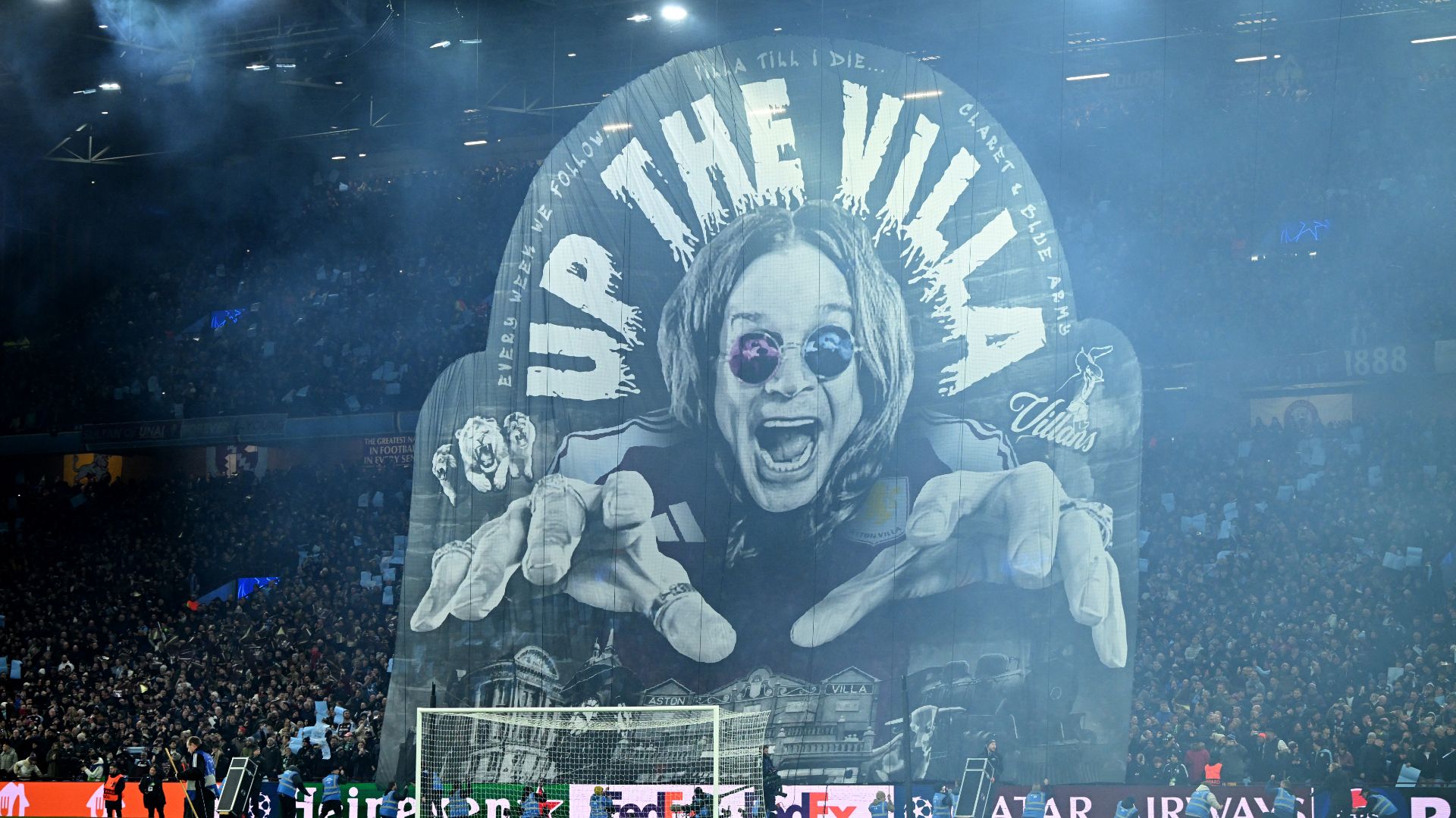 Aston Villa pay tribute to lifelong fan Ozzy Osbourne after Black Sabbath frontman and music legend passes away aged 76