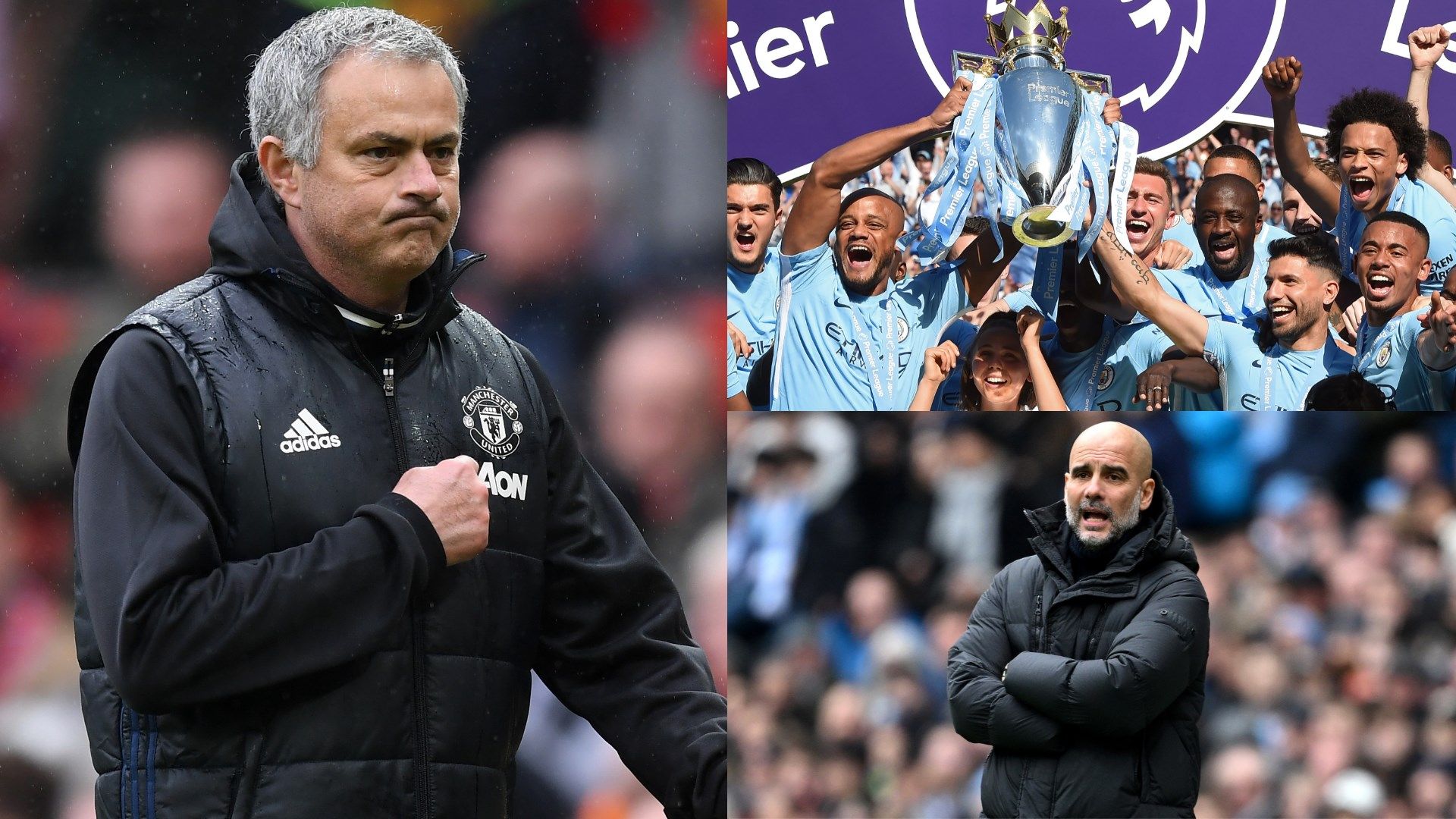 Jose Mourinho reiterates claim Man Utd 'legally' should have won 2017-18 Premier League title over Man City & suggests Pep Guardiola's side 'should pay in points' if found guilty in FFP case