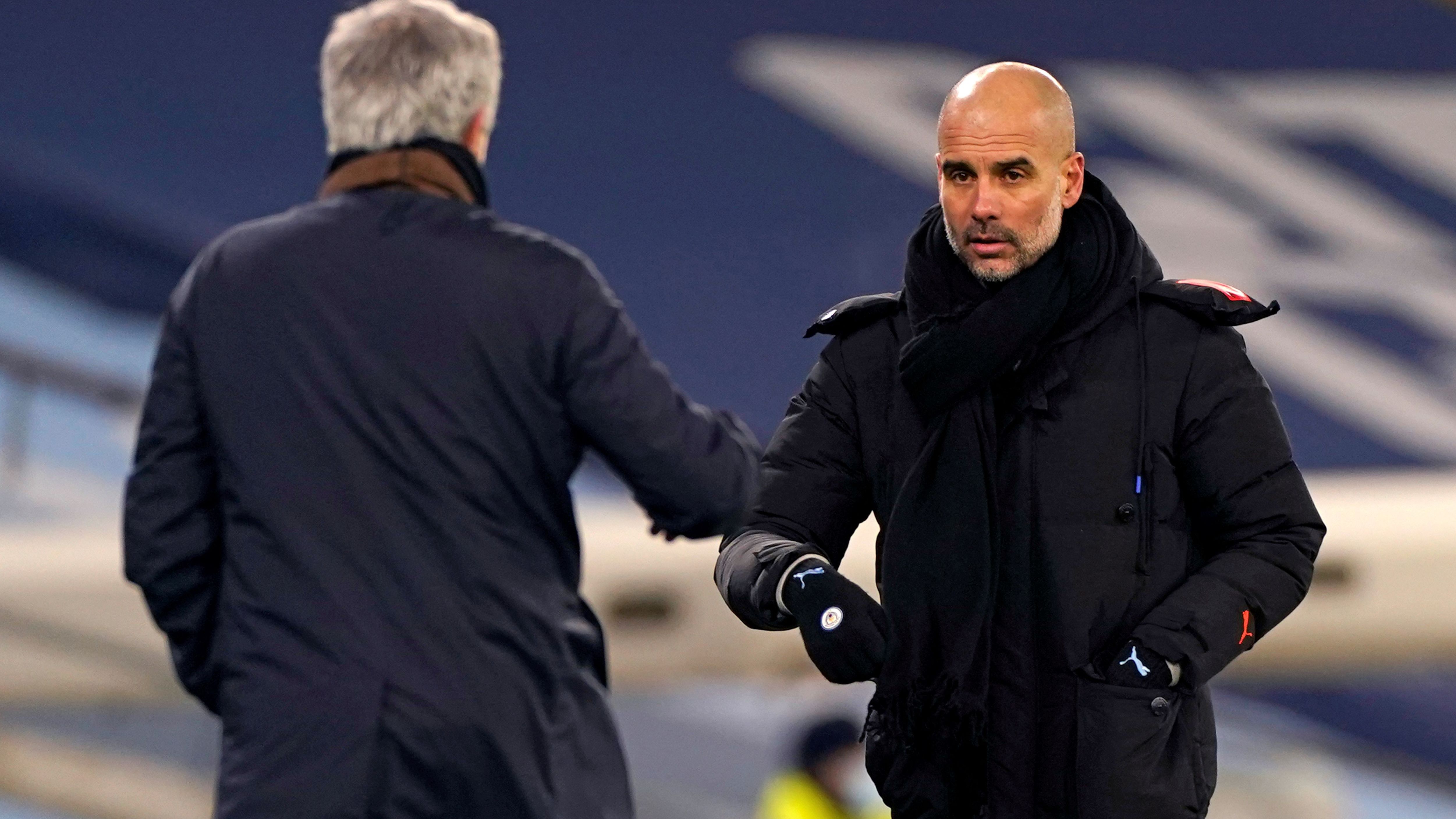 Jose Mourinho reiterates claim Man Utd 'legally' should have won 2017-18 Premier League title over Man City & suggests Pep Guardiola's side 'should pay in points' if found guilty in FFP case