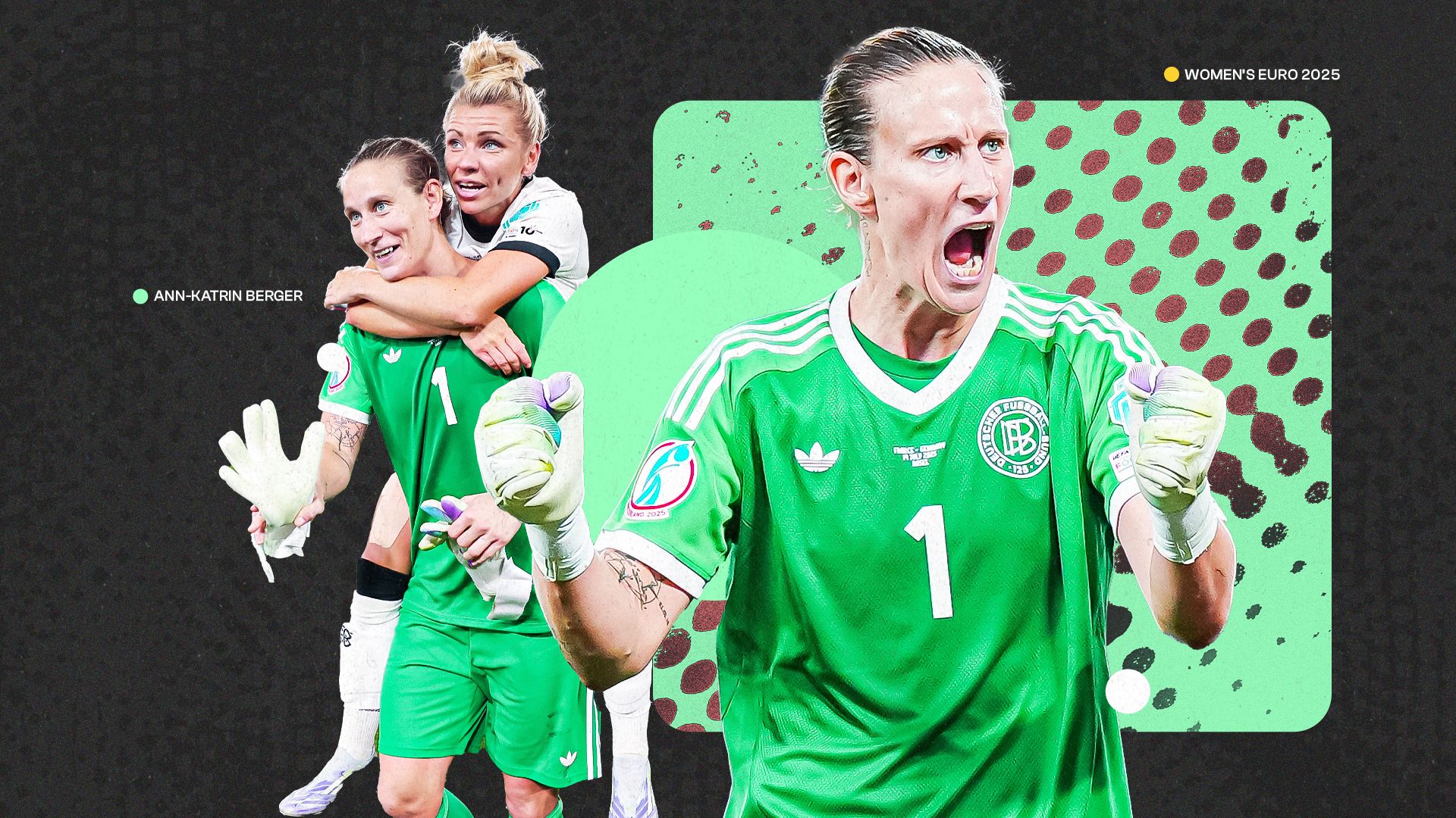 Ann-Katrin Berger: Two-time cancer survivor is Germany's new football icon - but can heroic goalkeeper keep out Spain's superstars in Euros semi-final?