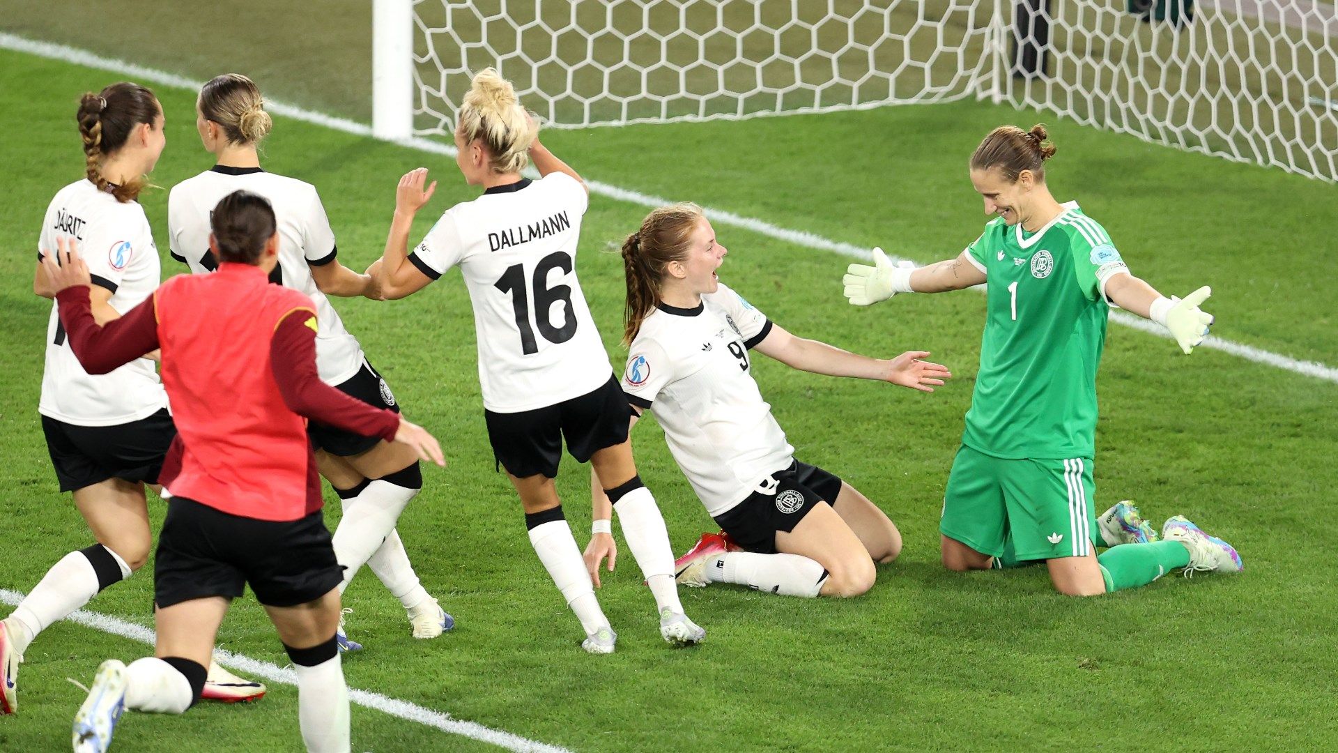 Ann-Katrin Berger: Two-time cancer survivor is Germany's new football icon - but can heroic goalkeeper keep out Spain's superstars in Euros semi-final?