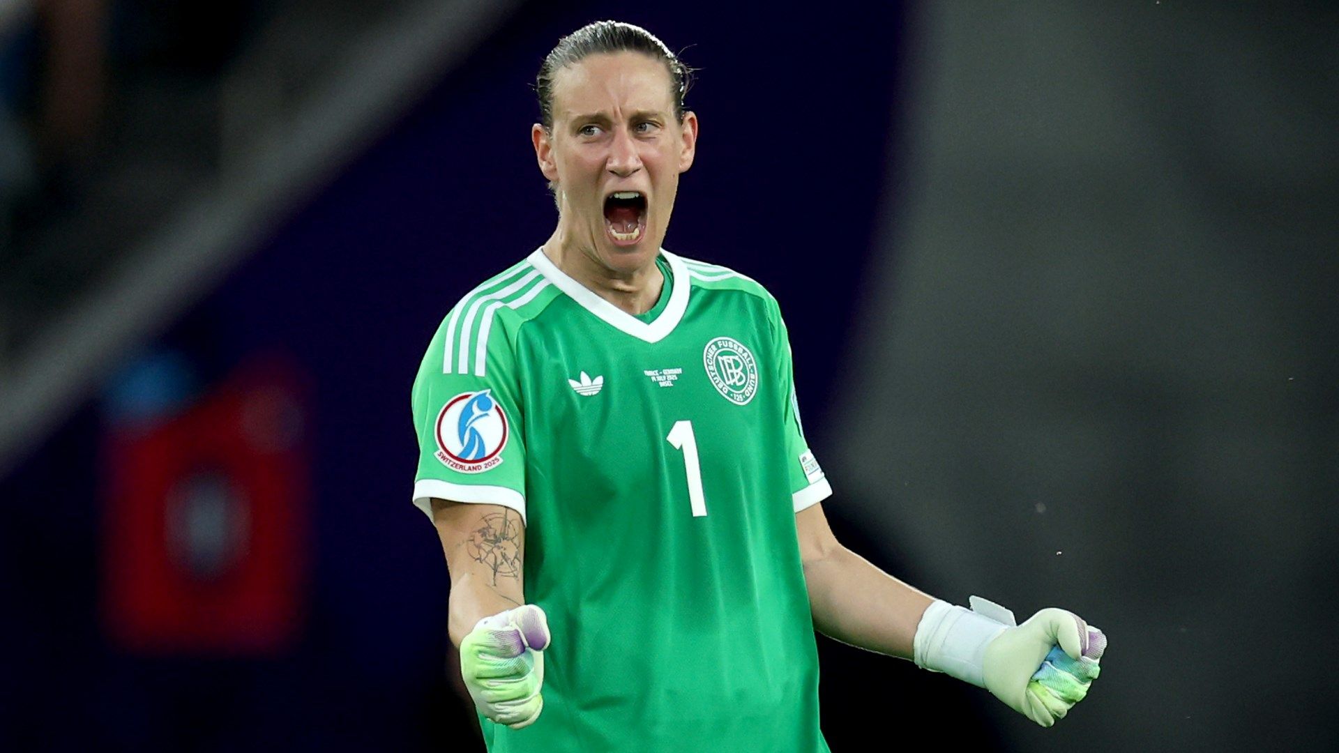 Ann-Katrin Berger: Two-time cancer survivor is Germany's new football icon - but can heroic goalkeeper keep out Spain's superstars in Euros semi-final?