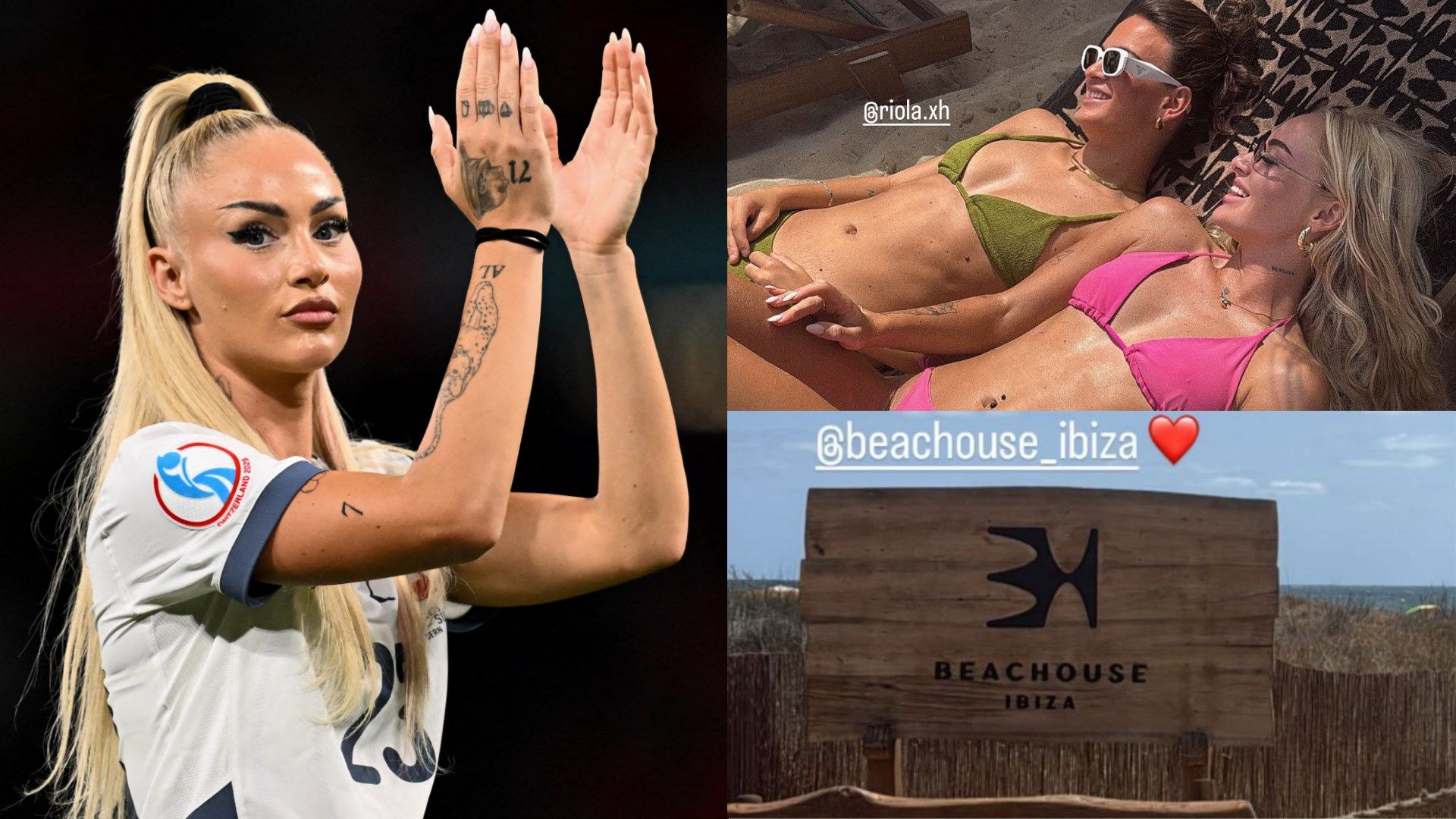 VIDEO: Juventus star Alisha Lehmann backflips off a luxury yacht in daring stunt on Switzerland squad post-Euro 2025 holiday in Ibiza