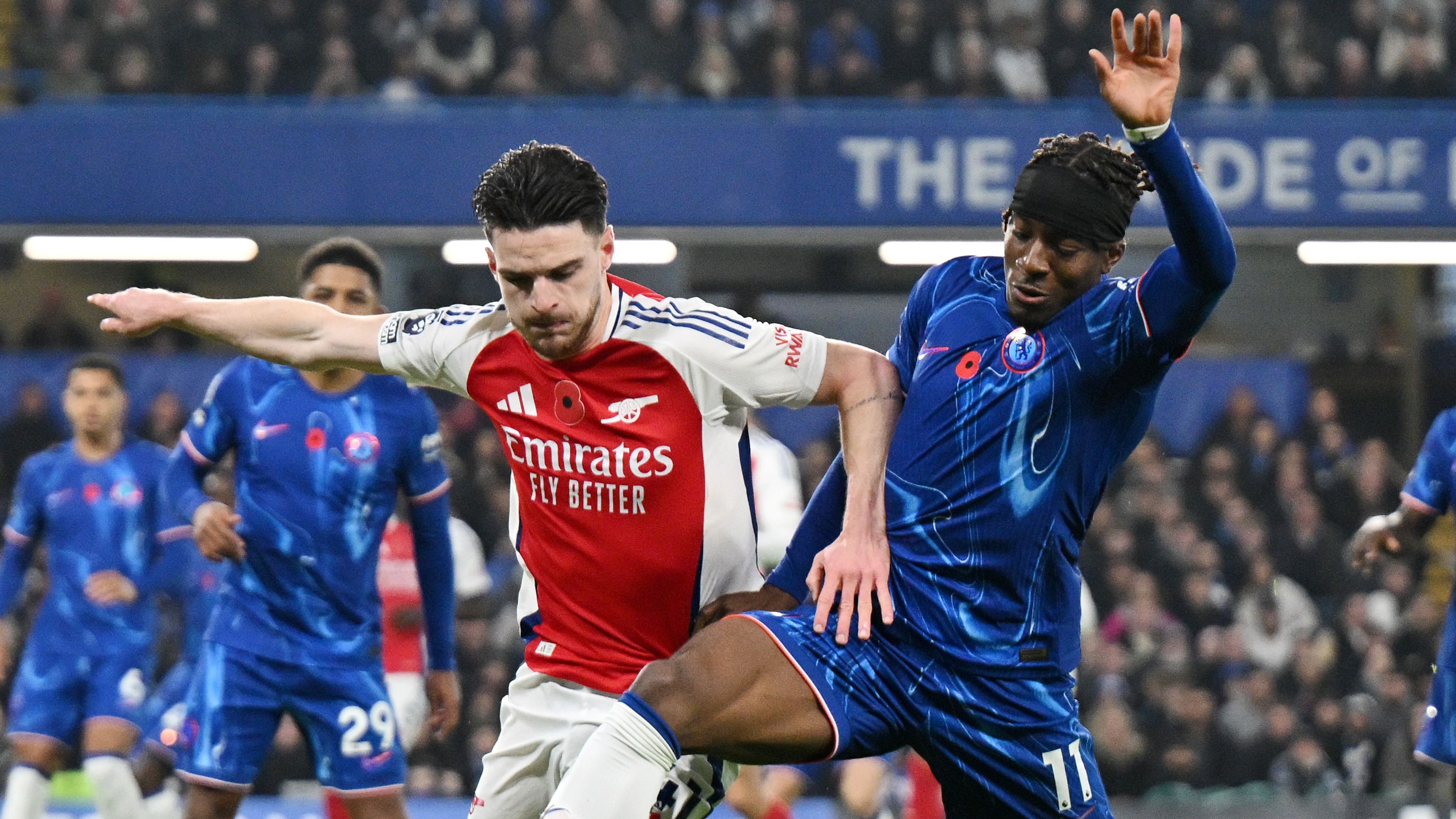 'He's going to shock a lot of people' - Declan Rice launches passionate defence of Noni Madueke after winger arrives at Arsenal in £52m transfer from Chelsea