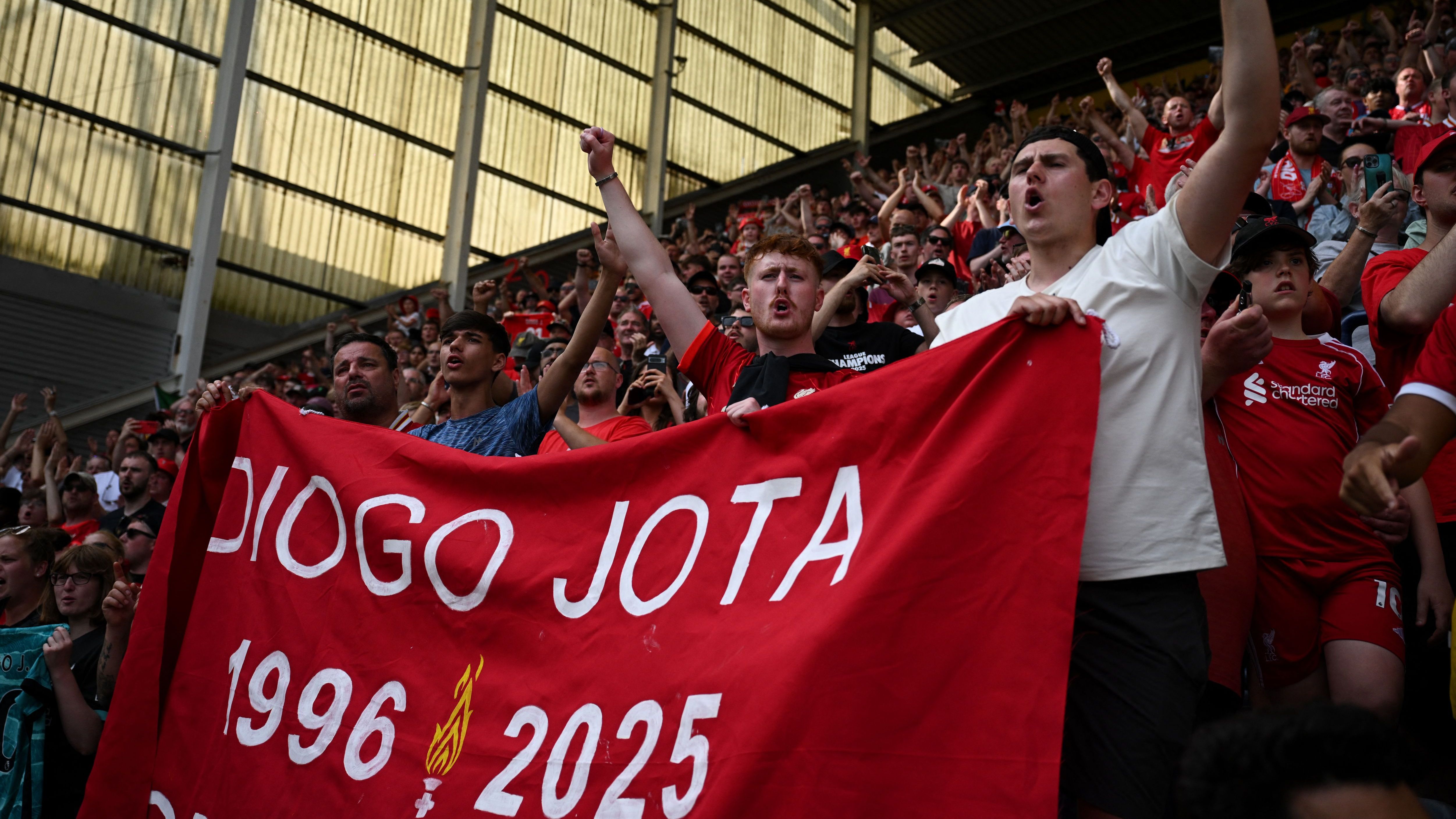 Liverpool reveal plans for Diogo Jota sculpture & 'Forever 20' emblem on upcoming new kit in 'more permanent tributes' to striker after tragic death in road accident