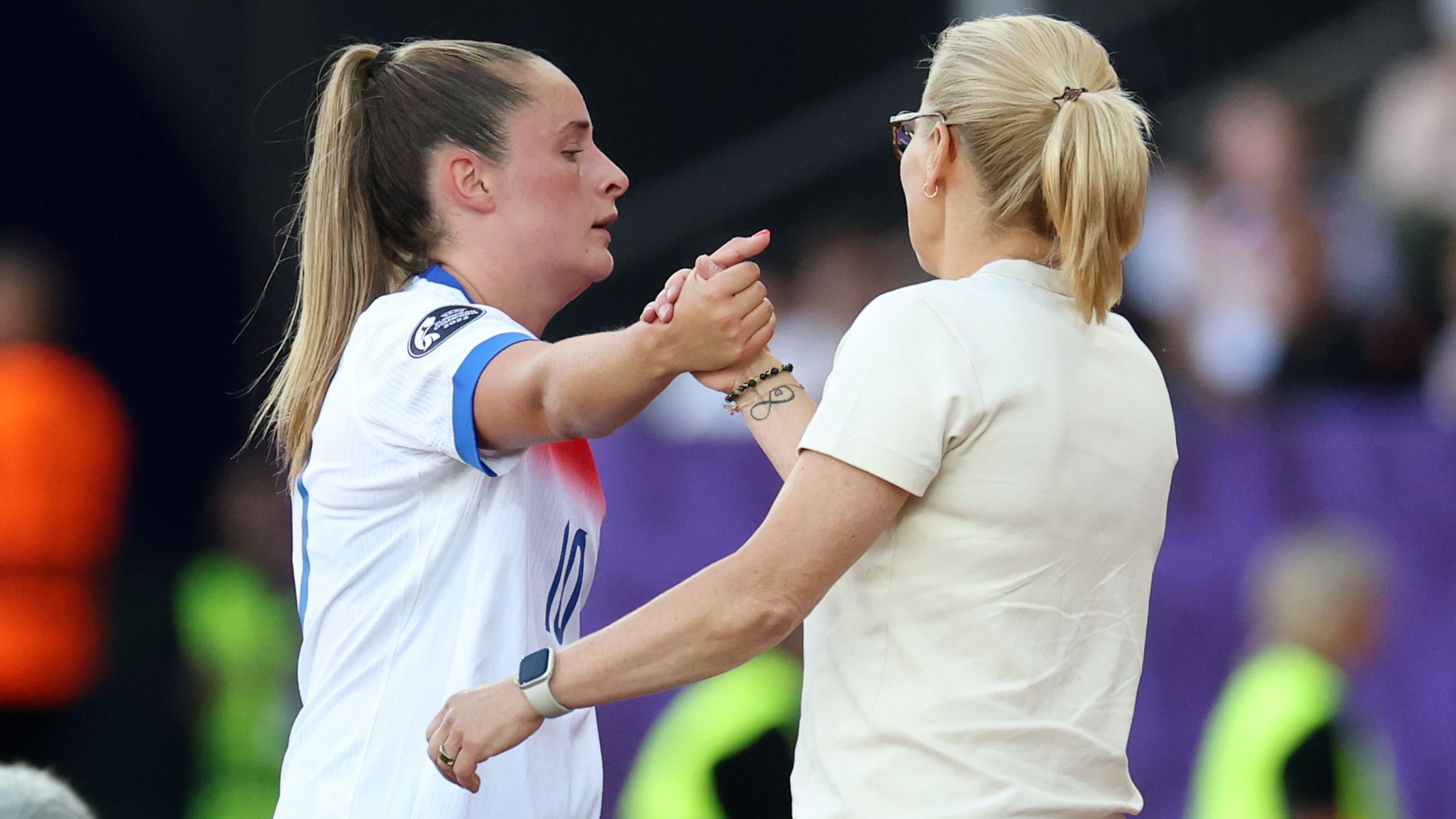 Ella Toone admits Lionesses have 'nearly killed' manager Sarina Wiegman with late Euro 2025 drama as England gear up for Spain final showdown