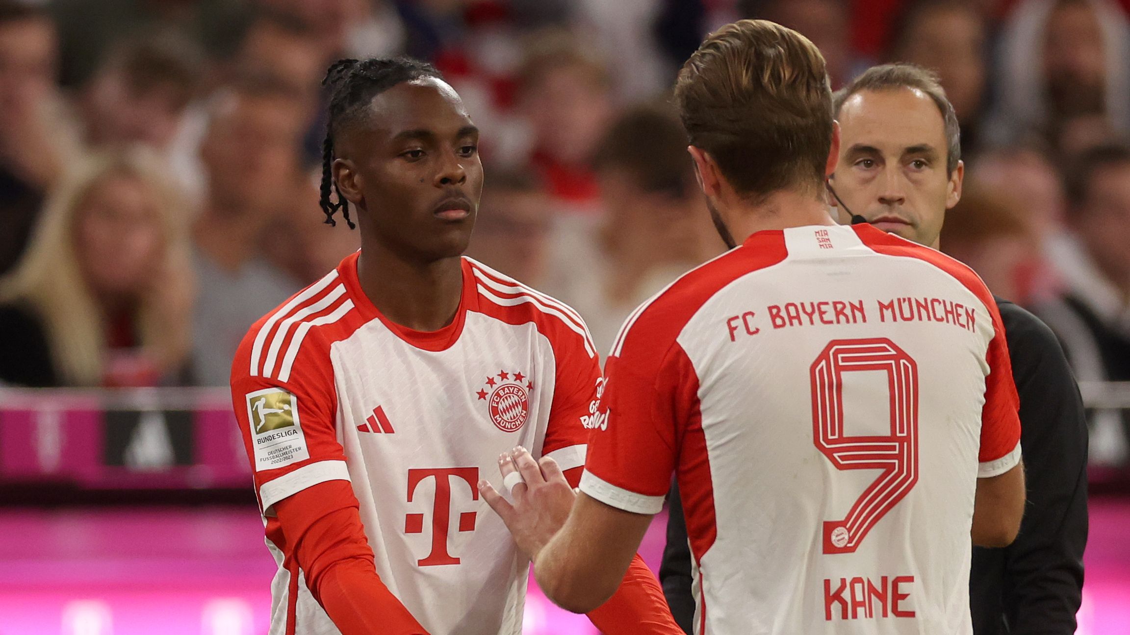 Mathys Tel admits he spoke to Harry Kane before sealing permanent move away from Bayern Munich & reveals message from England captain ahead of Tottenham switch