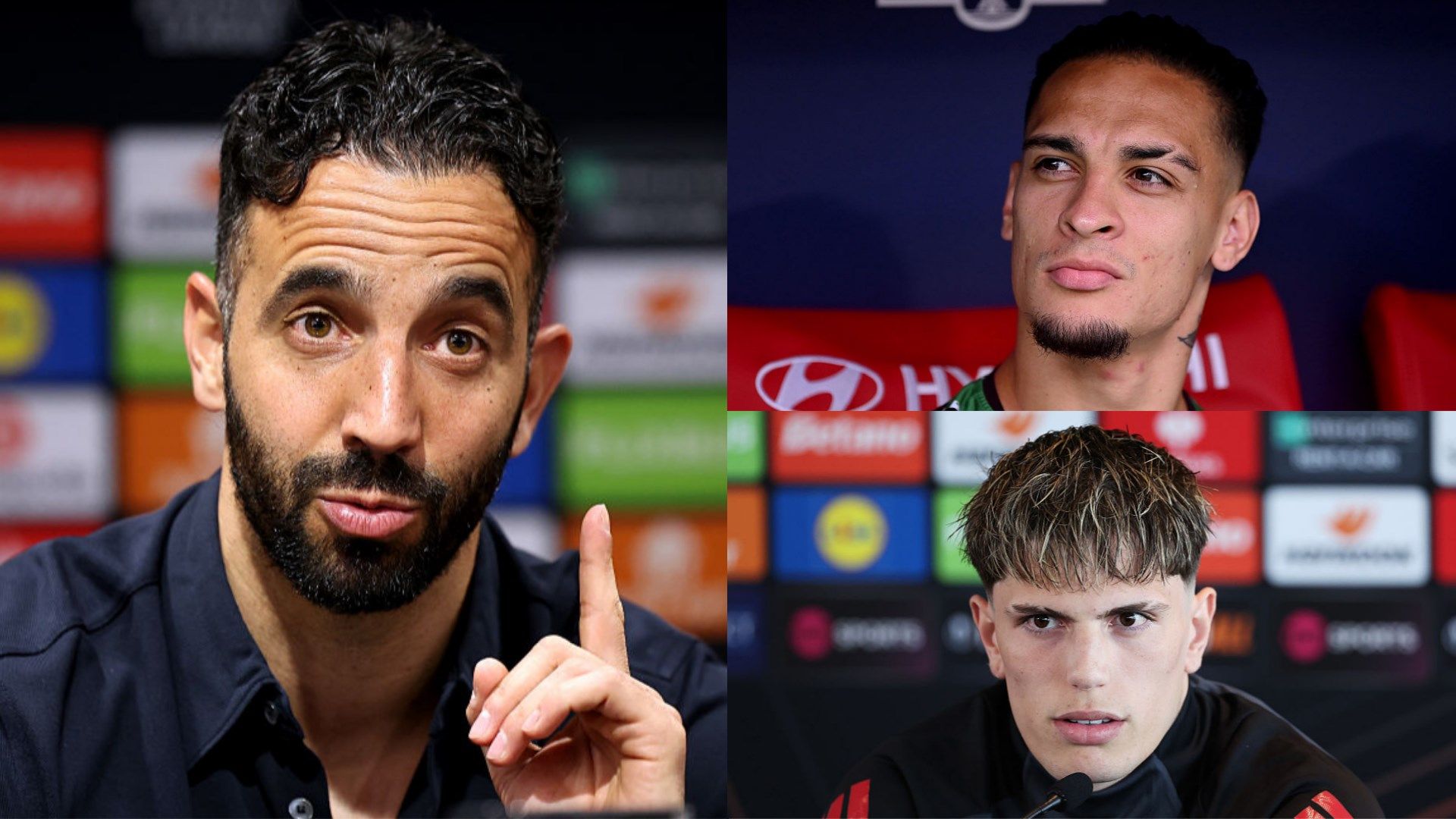 'They are our players' - Ruben Amorim opens door for return of 'bomb squad' trio of Antony, Jadon Sancho & Alejandro Garnacho despite banishment from Man Utd's pre-season tour