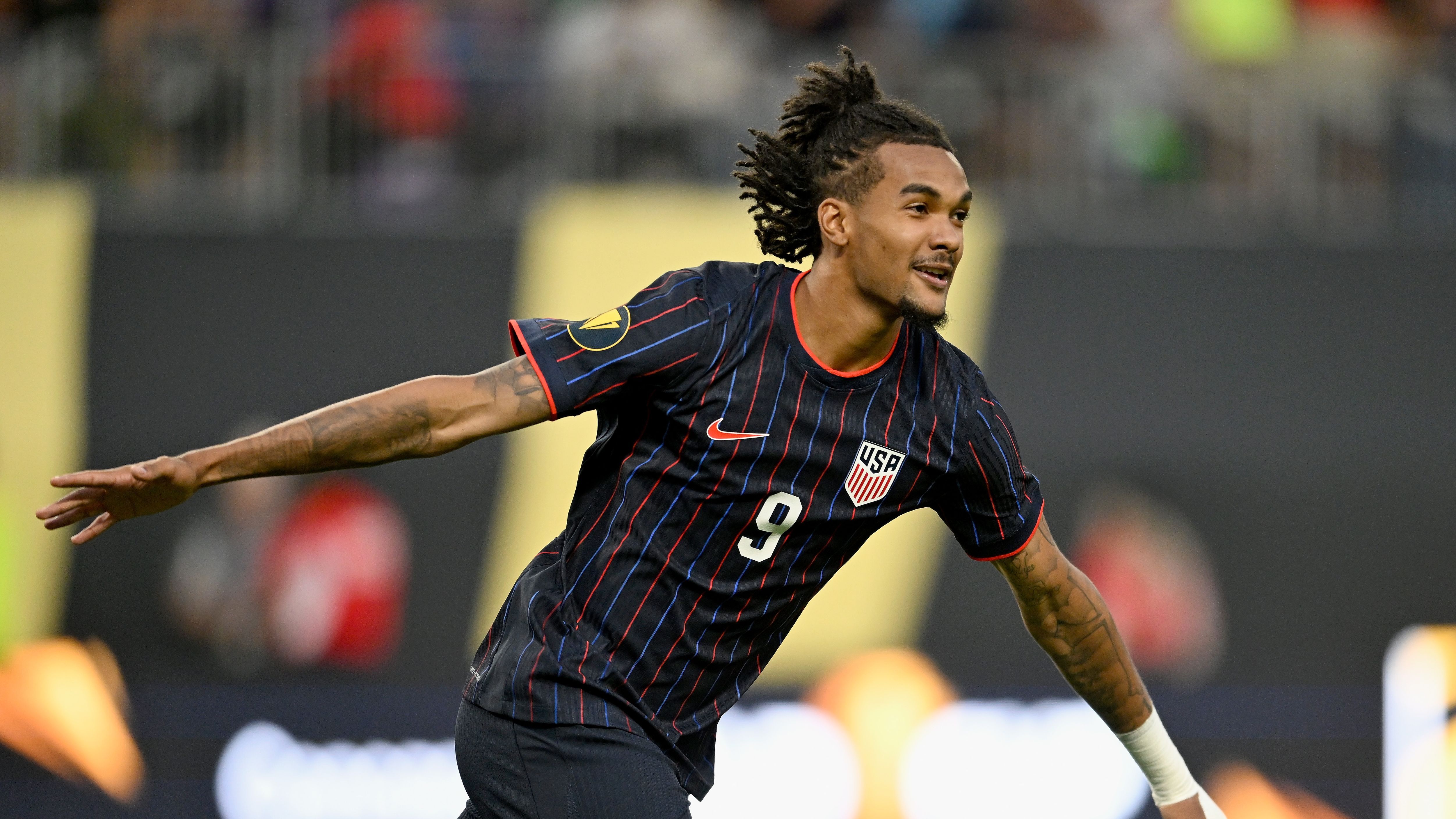 WATCH: Damion Downs scores for Southampton in preseason debut with USMNT boss Mauricio Pochettino in attendance