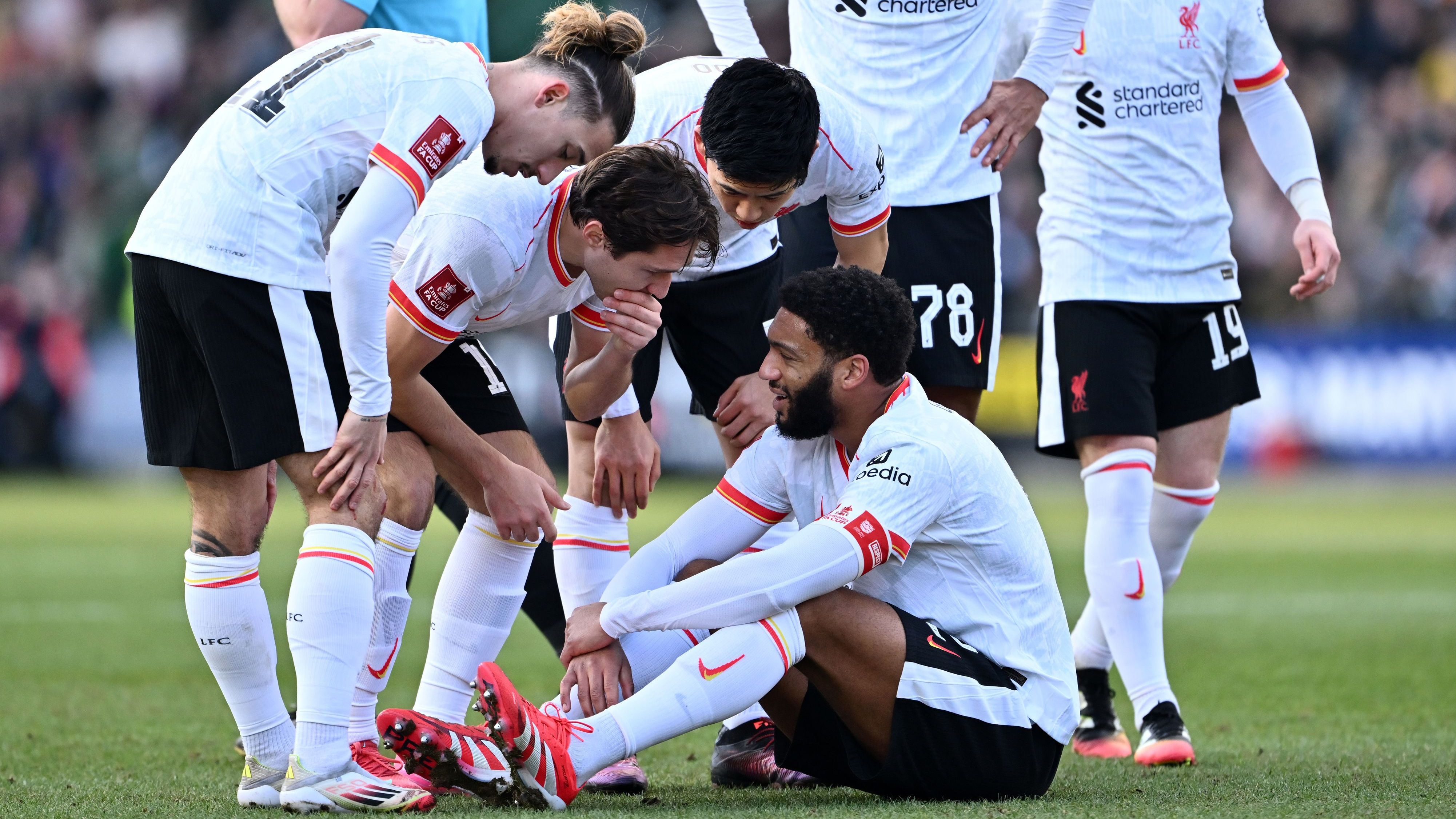 Blow for Liverpool! Arne Slot confirms Joe Gomez has departed pre-season tour of Asia after suffering Achilles injury