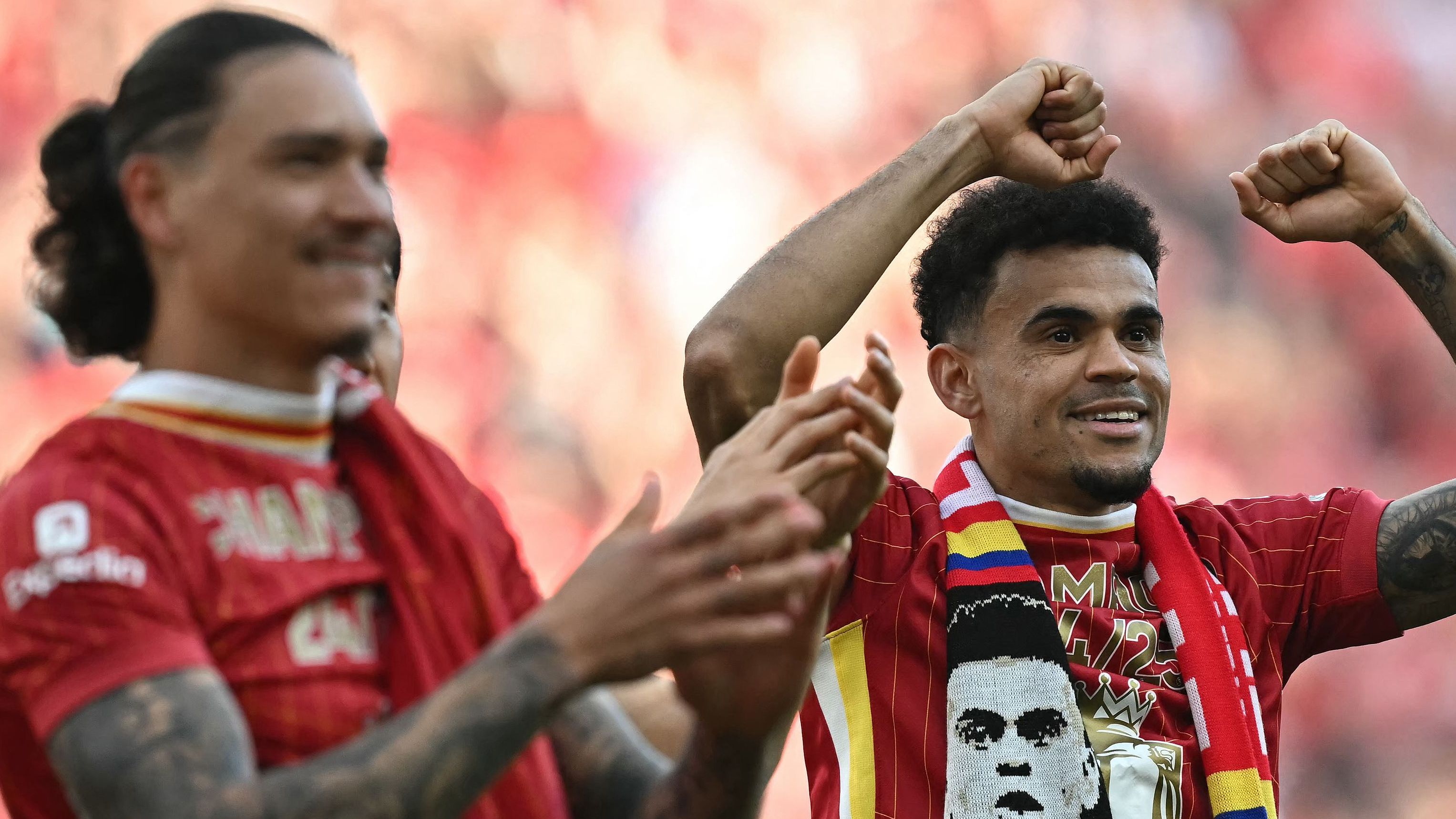 VIDEO: Rafael Leao replicates Diogo Jota's celebration in touching tribute to late Portugal team-mate after scoring outrageous goal for AC Milan against Liverpool