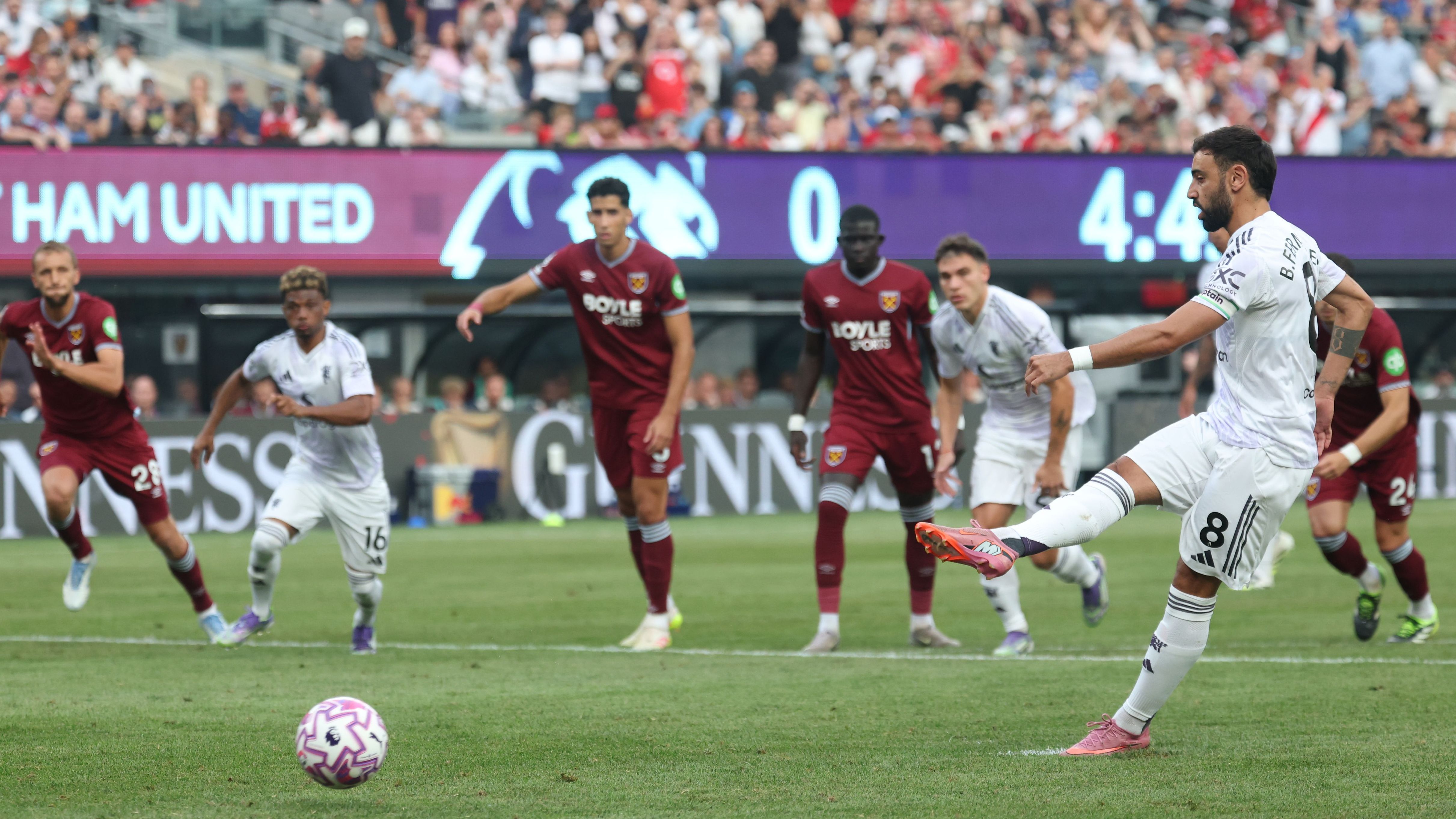 Matheus Cunha and Bruno Fernandes show instant chemistry as Portuguese star leads way with brace in Manchester United's 2-1 win over West Ham