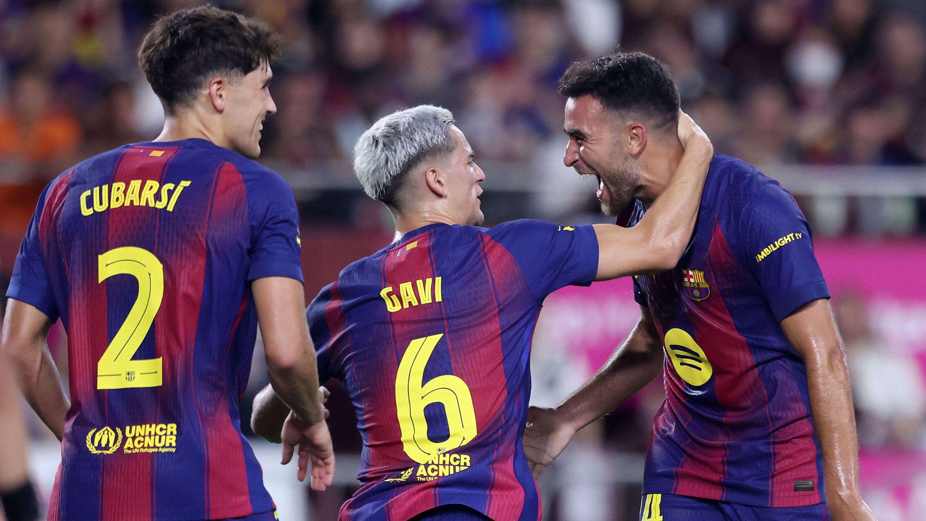 Marcus Rashford upstaged on Barcelona debut! Wonderkids Roony Bardghji & Pedro Fernandez saves Hansi Flick's side to kick off pre-season with win over Vissel Kobe